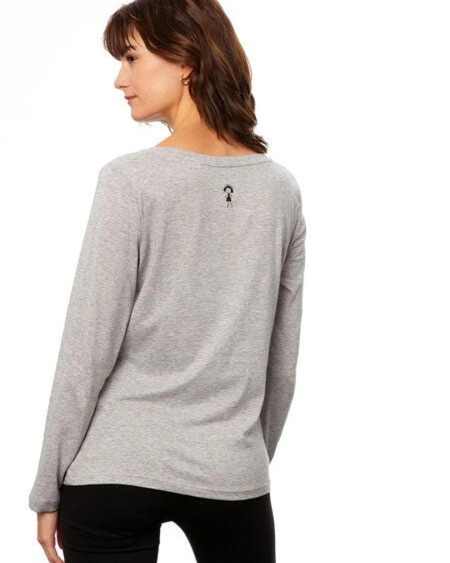 FellHerz Damen Longsleeve Bio Fair und Vegan – Ansicht 3