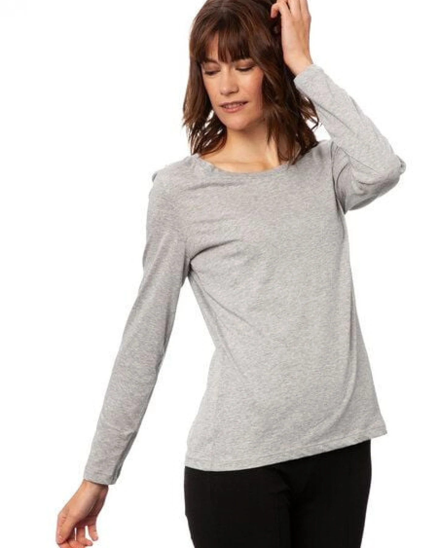 FellHerz Damen Longsleeve Bio Fair und Vegan – Ansicht 4