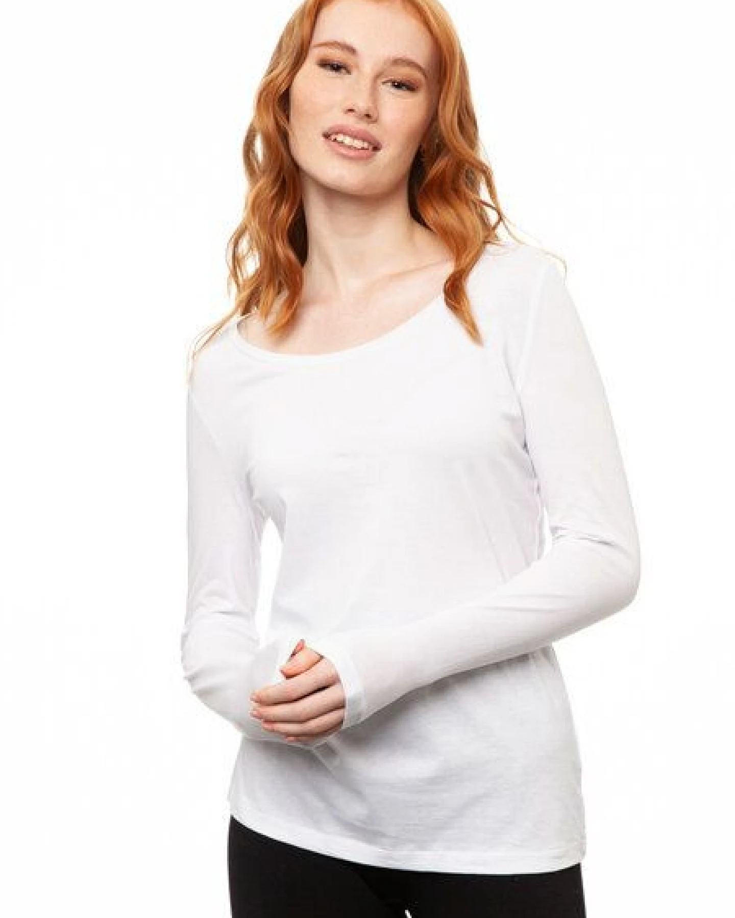 FellHerz Damen Longsleeve Bio Fair und Vegan – Ansicht 4