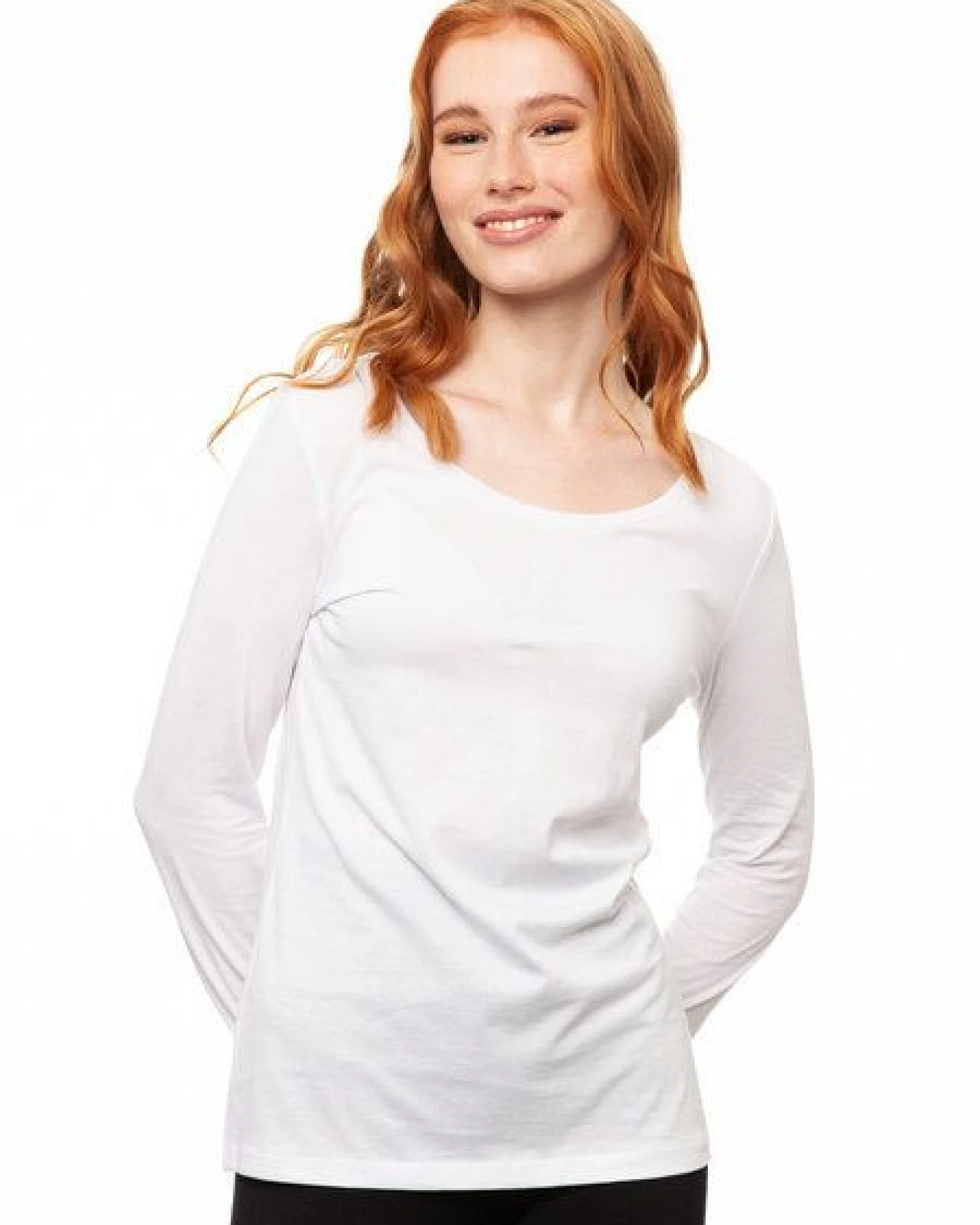 FellHerz Damen Longsleeve Bio Fair und Vegan – Ansicht 3
