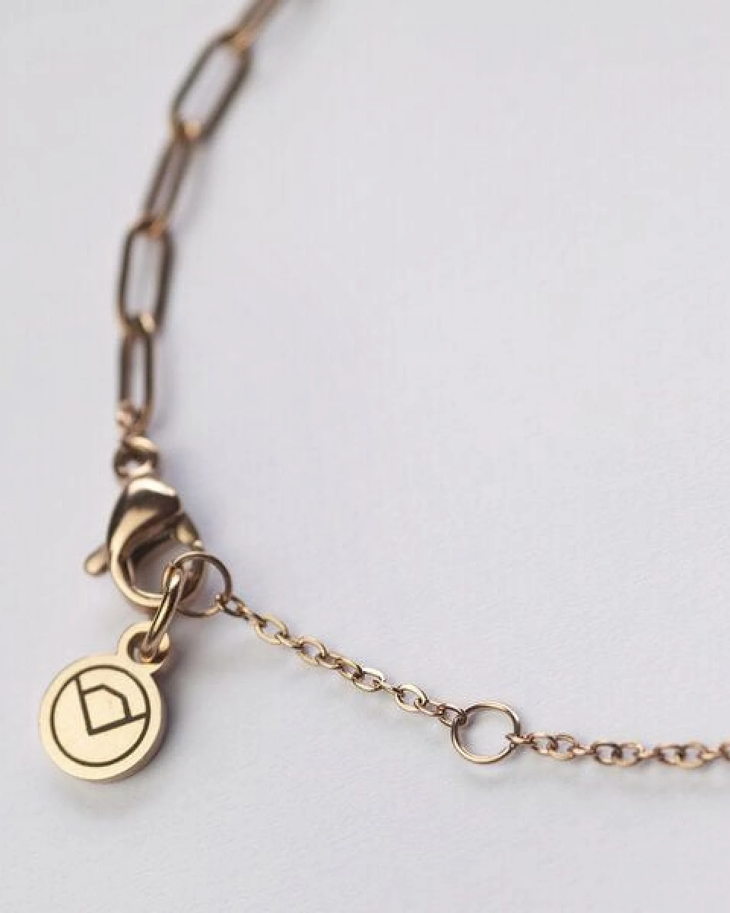ALEXASCHA Feines Gliederarmband mit ovalen Gliedern – Ansicht 4