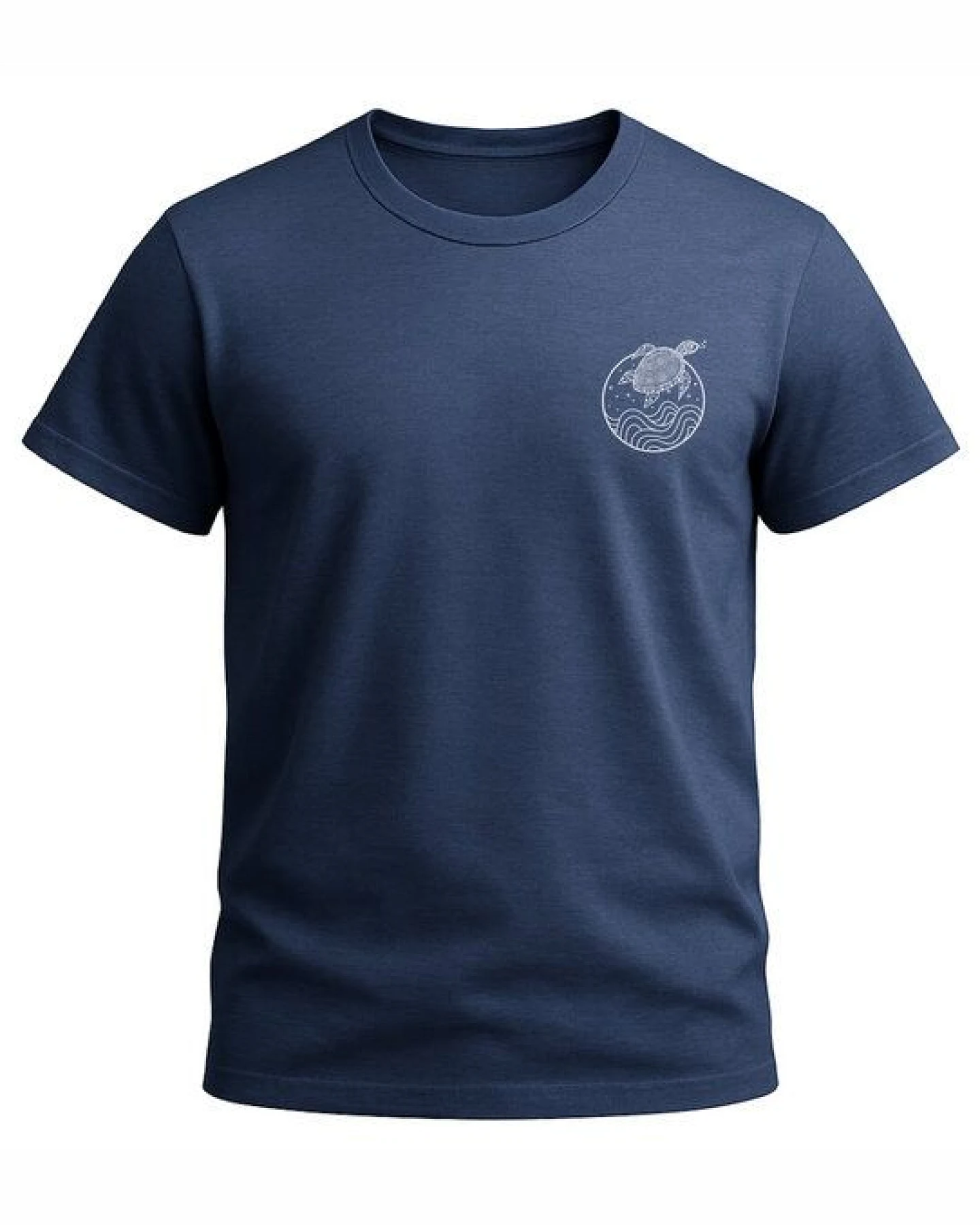 vis wear Schildkröte zwischen Ozean und Wellen - Organic Shirt – Ansicht 3