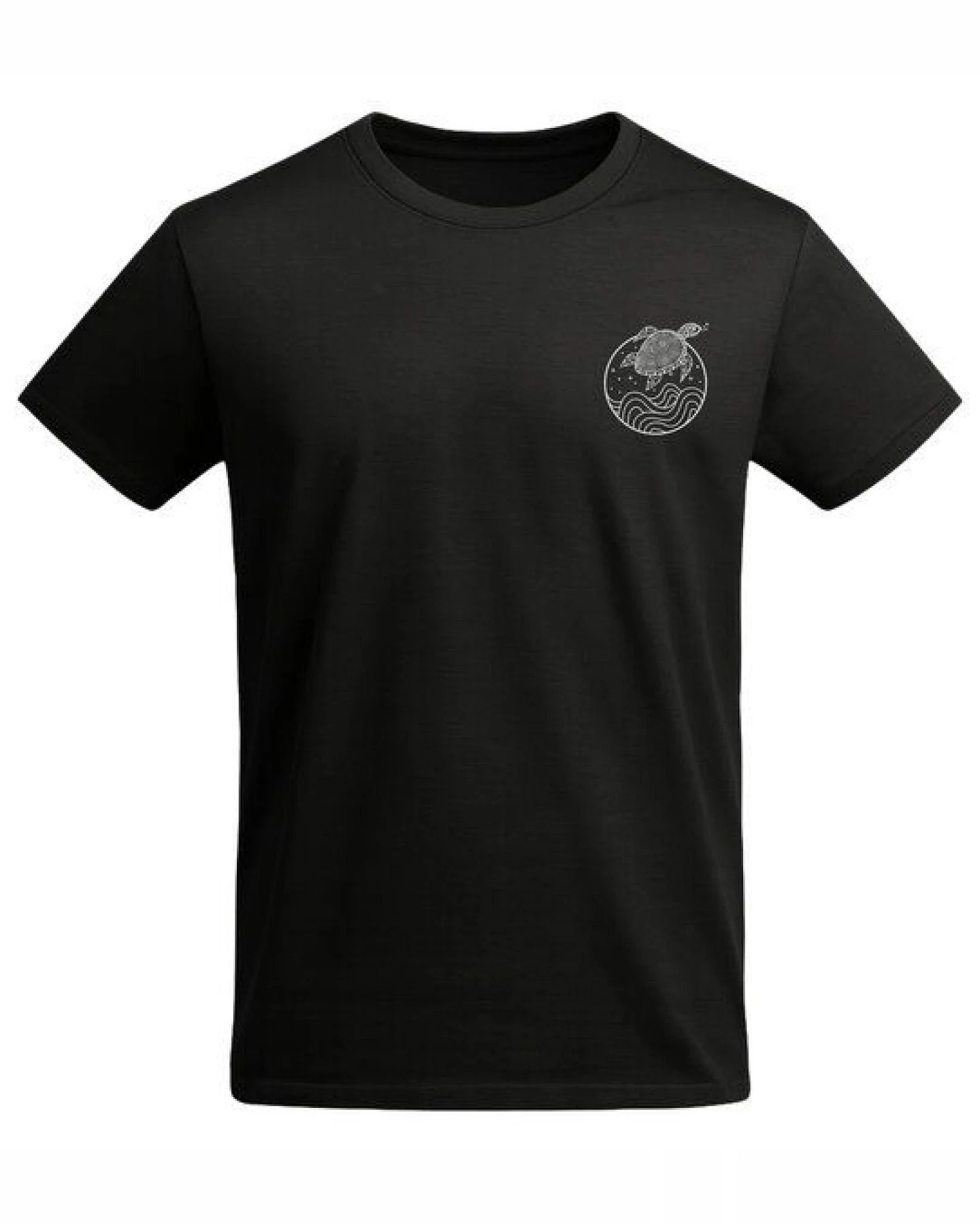 vis wear Schildkröte zwischen Ozean und Wellen - Organic Shirt – Ansicht 3