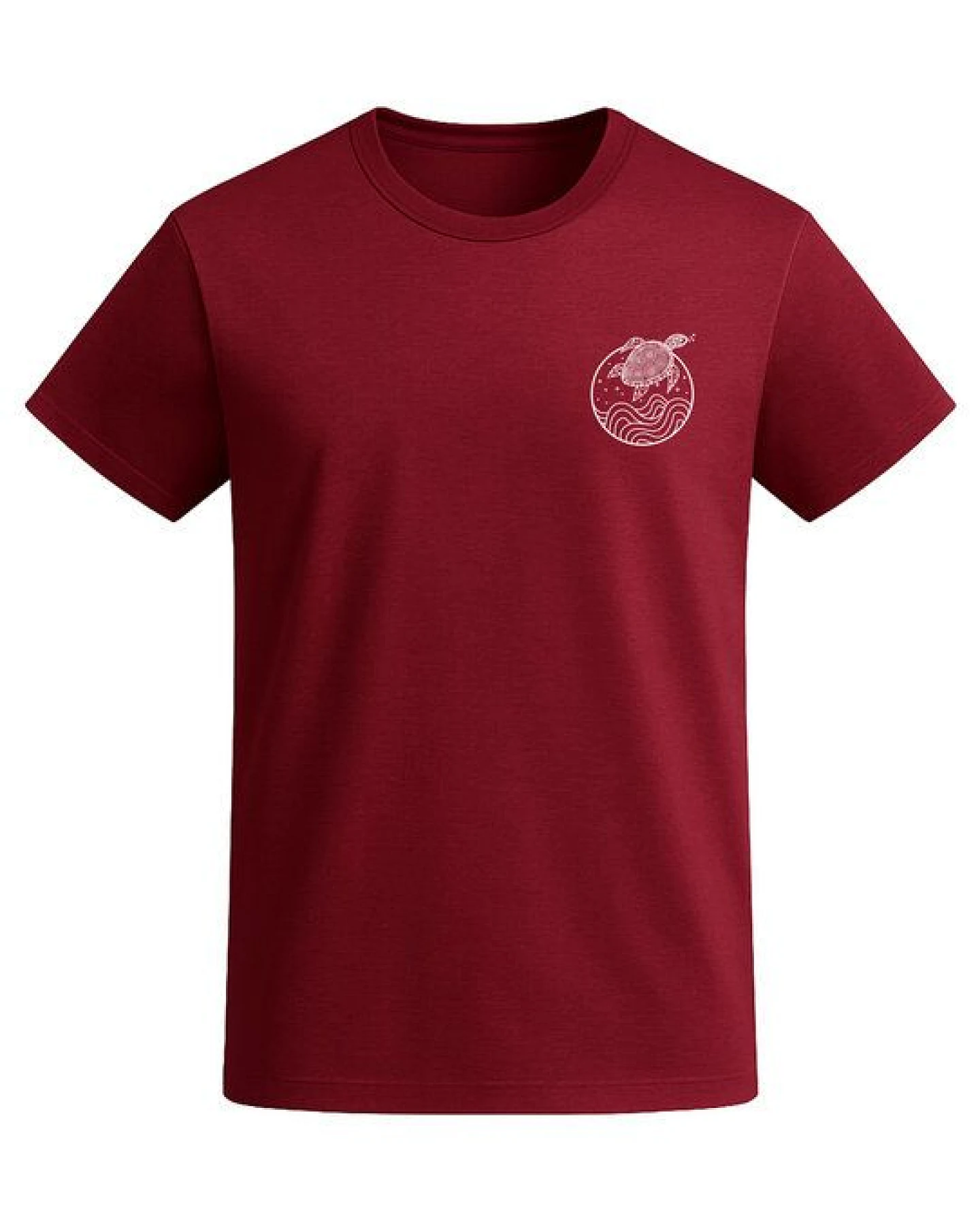 vis wear Schildkröte zwischen Ozean und Wellen - Organic Shirt – Ansicht 3