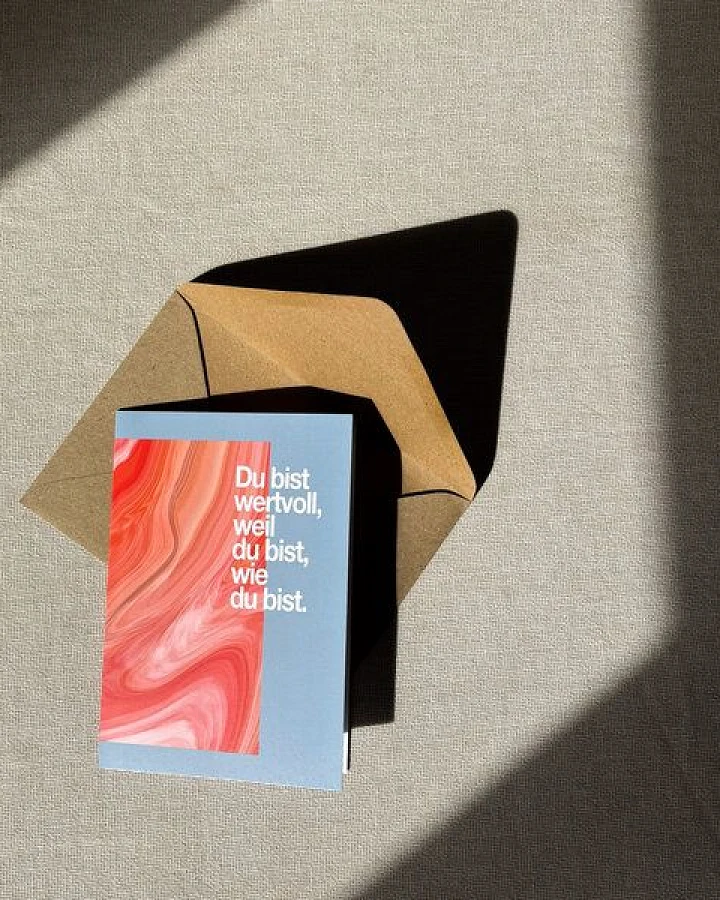 embrace cards Empathische Wertschätzungskarte z.B. als Geburtstagskarte