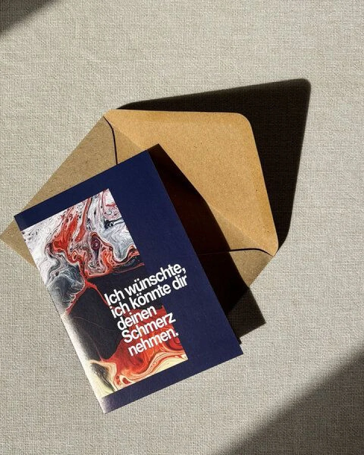 embrace cards Empathische Trauerkarte