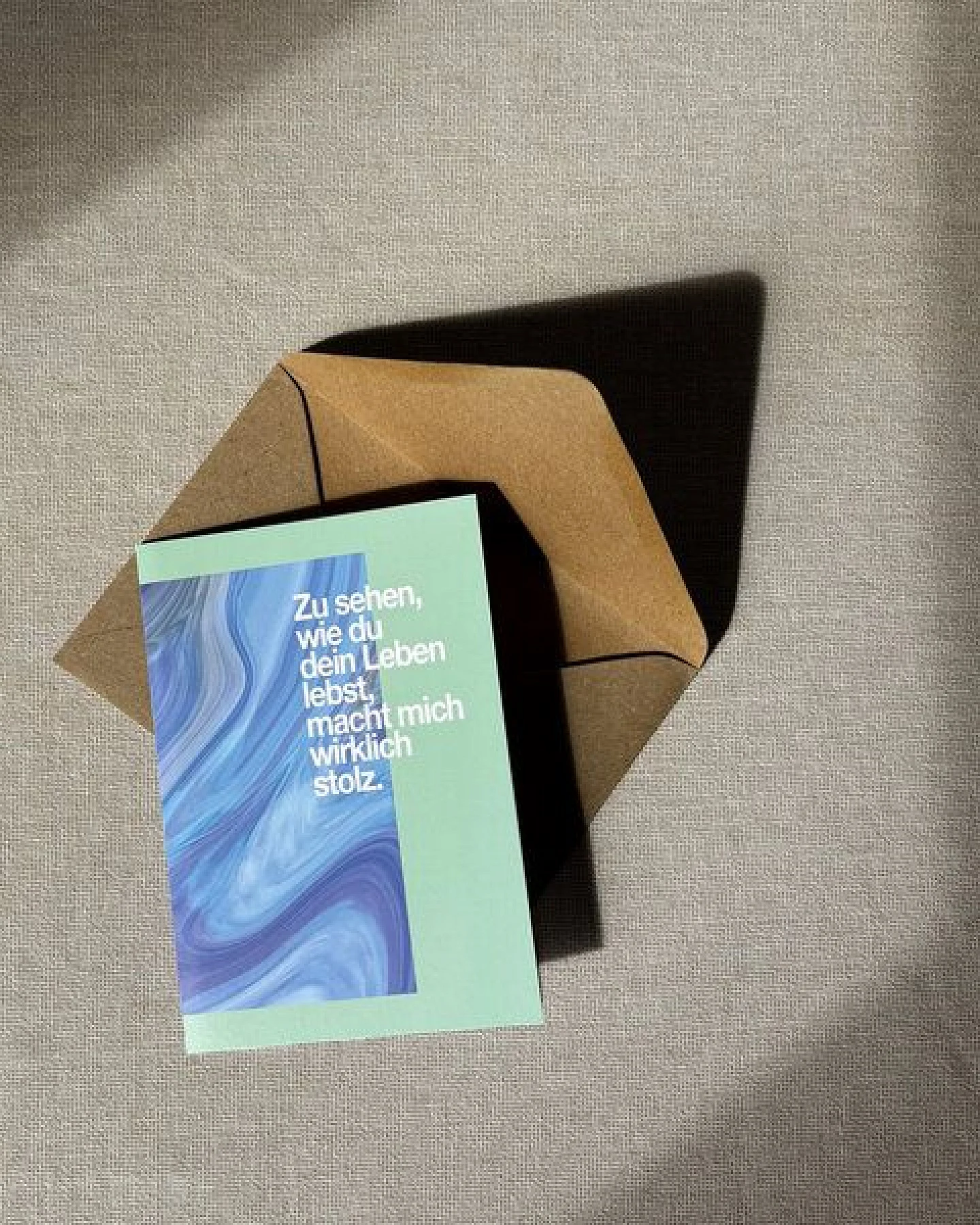 embrace cards Set aus 5 empathischen Grußkarten inkl. Kuverts – Ansicht 3