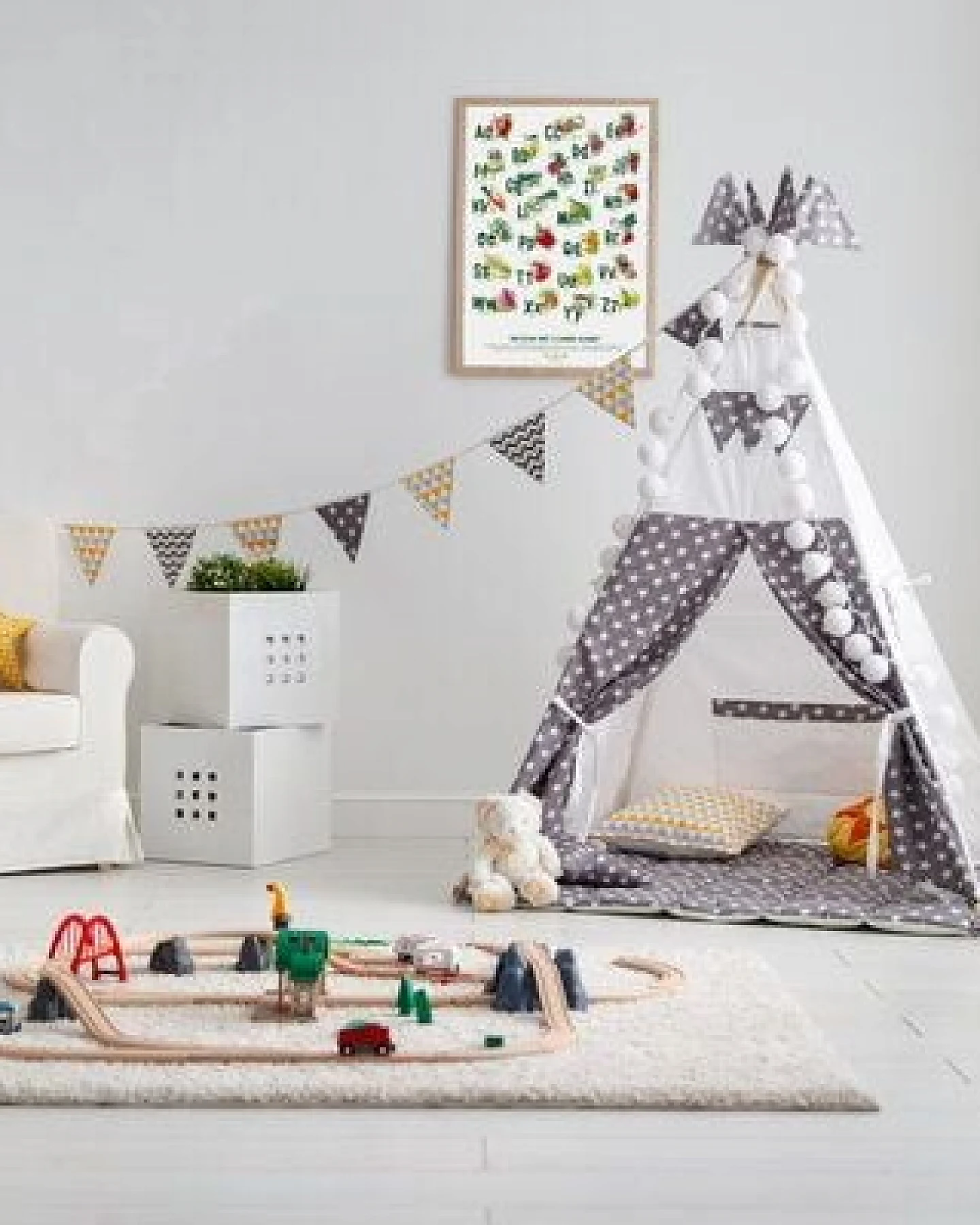 Portia by Callidus Designs ABC-, Saisonkalender für Kinder mit magnetischer Posterleiste – Ansicht 4