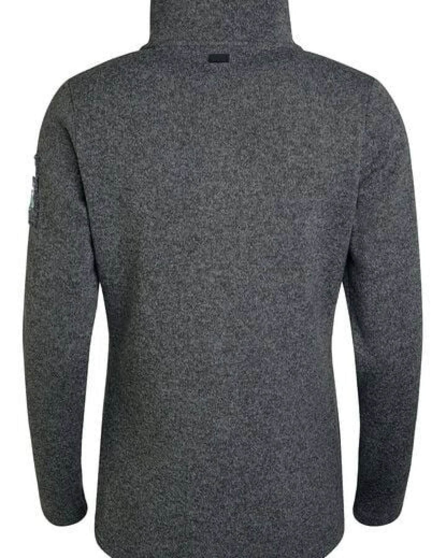 Elkline Damen Fleecejacke Endless mit VW Bulli T1 Stick auf deinem Oberarm – Ansicht 4