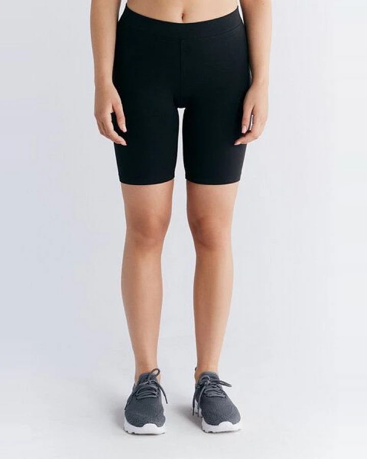 Leela Cotton Damen Radlerhose Bio-Baumwolle Biker Short Sport Fahrad Hose 1417