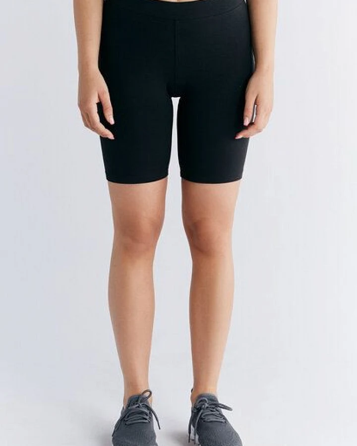 Leela Cotton Damen Radlerhose Bio-Baumwolle Biker Short Sport Fahrad Hose 1417