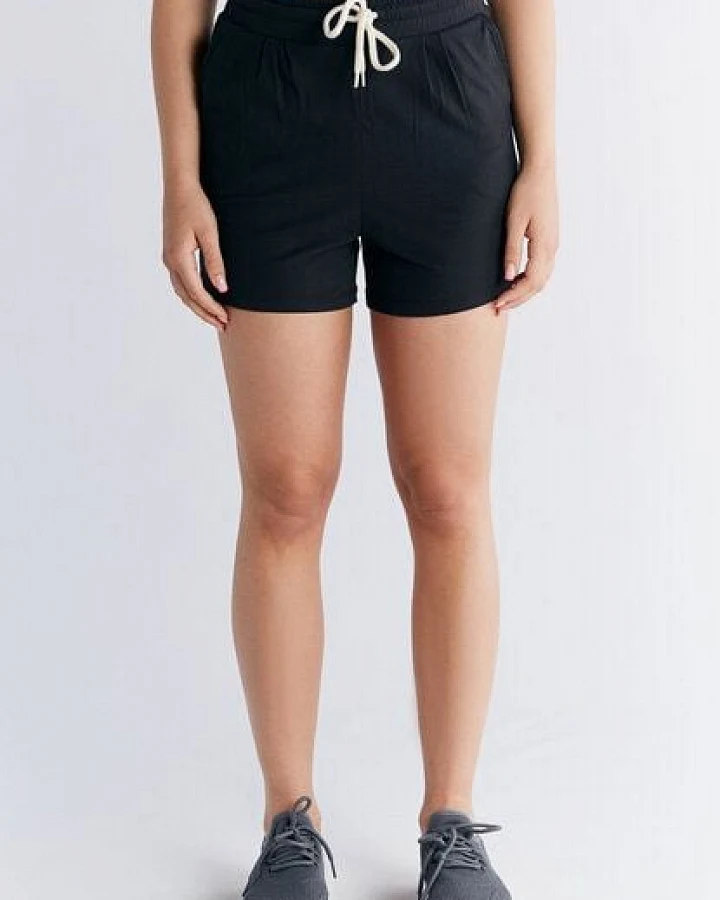 Damen Pyjama Short aus 100% Bio-Baumwolle Schlafhose "Leela Cotton 1440"