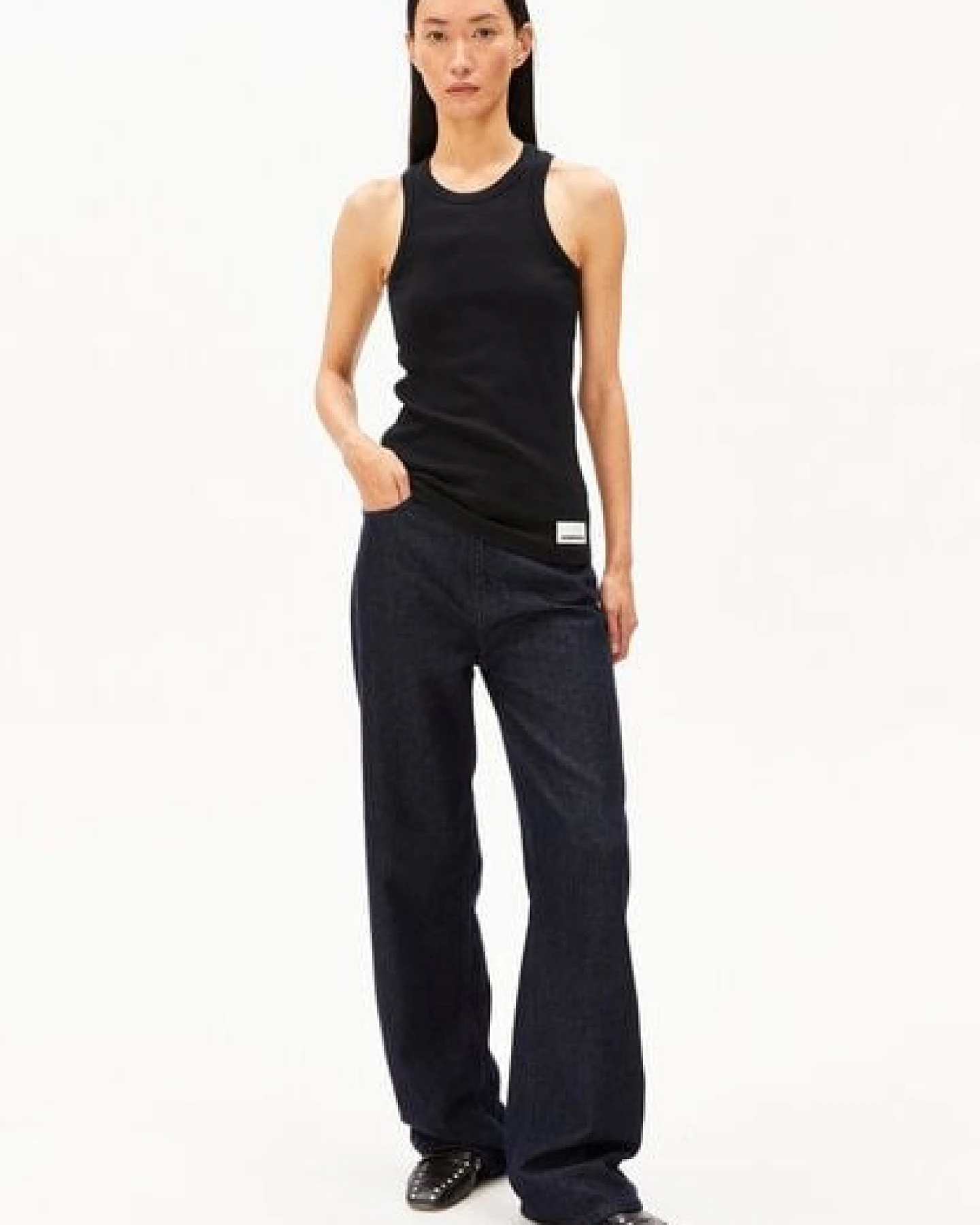 ARMEDANGELS KANITAA Damen Ripp-Top aus Bio-Baumwoll Mix – Ansicht 4
