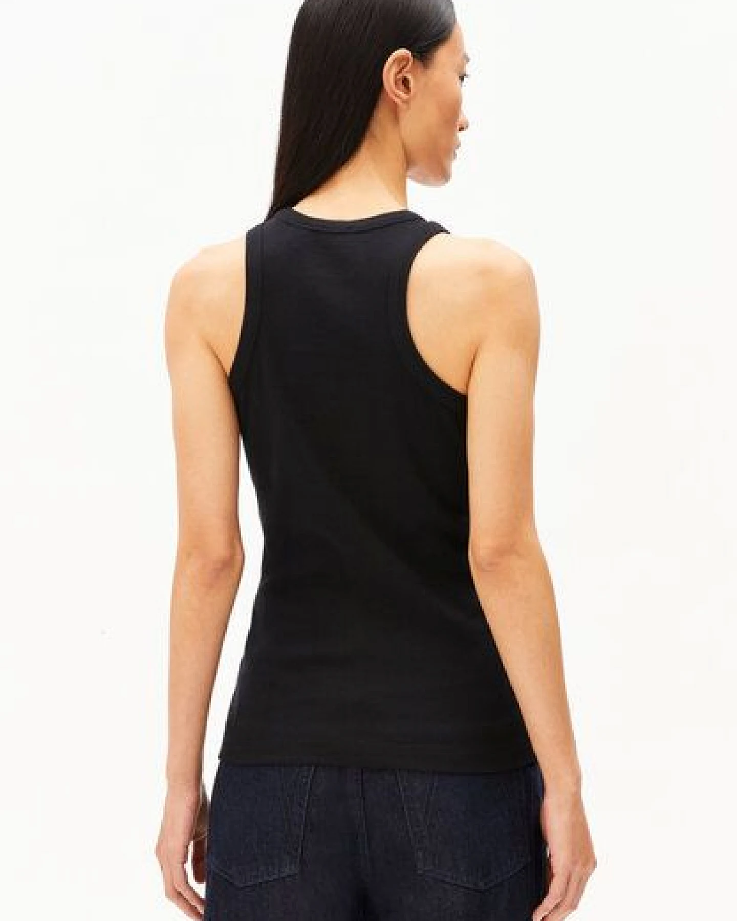 ARMEDANGELS KANITAA Damen Ripp-Top aus Bio-Baumwoll Mix – Ansicht 3
