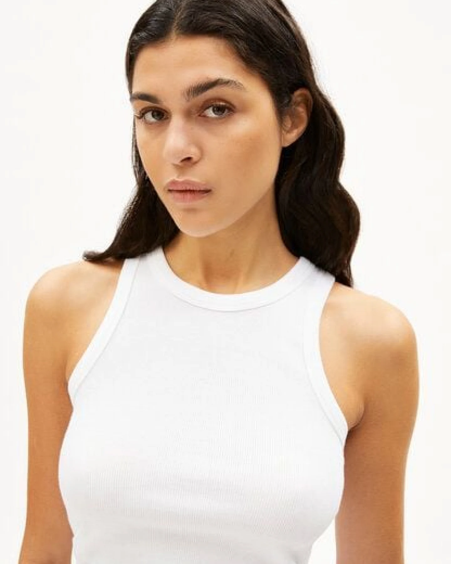 ARMEDANGELS KANITAA Damen Ripp-Top aus Bio-Baumwoll Mix – Ansicht 3