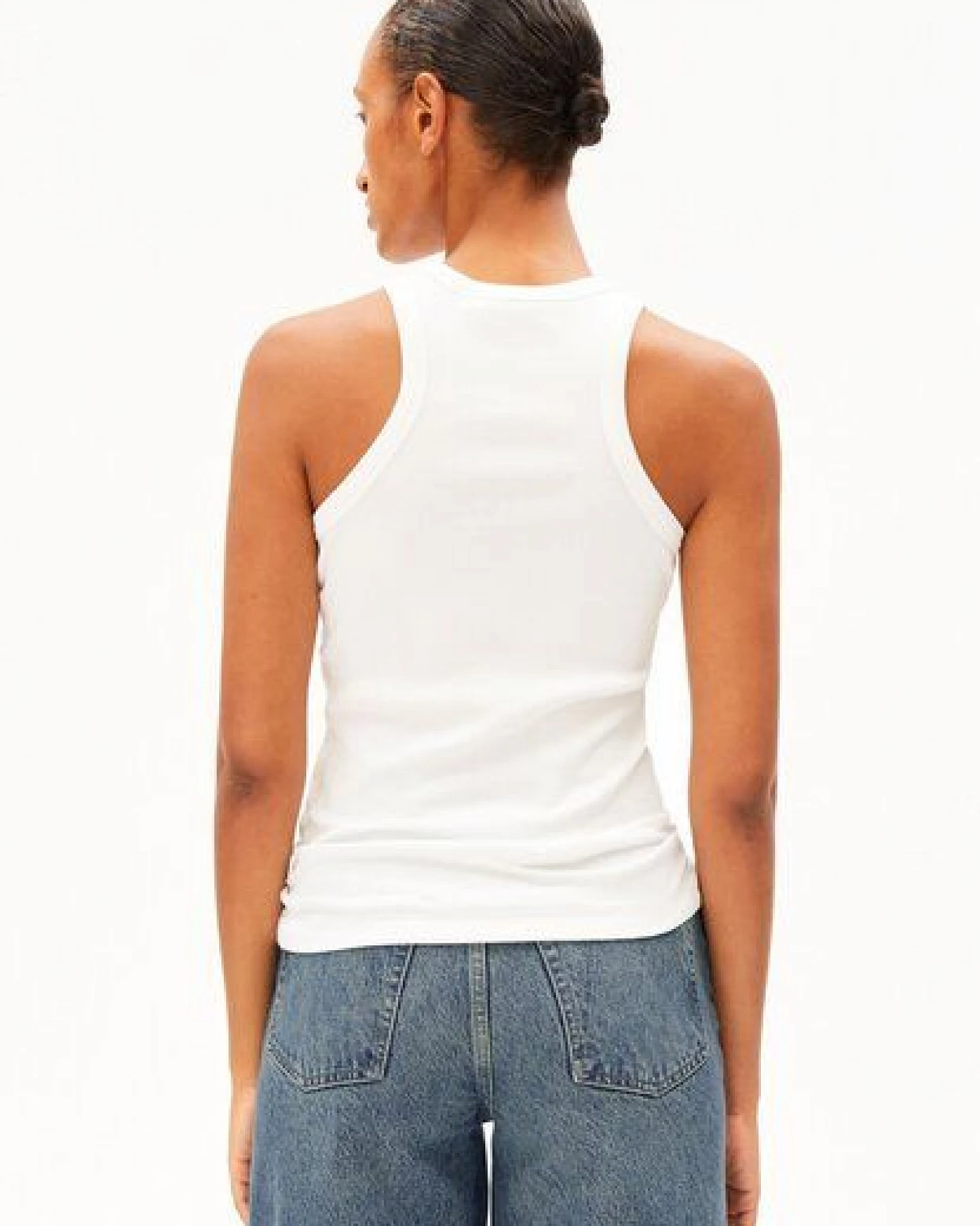 ARMEDANGELS KANITAA Damen Ripp-Top aus Bio-Baumwoll Mix – Ansicht 2