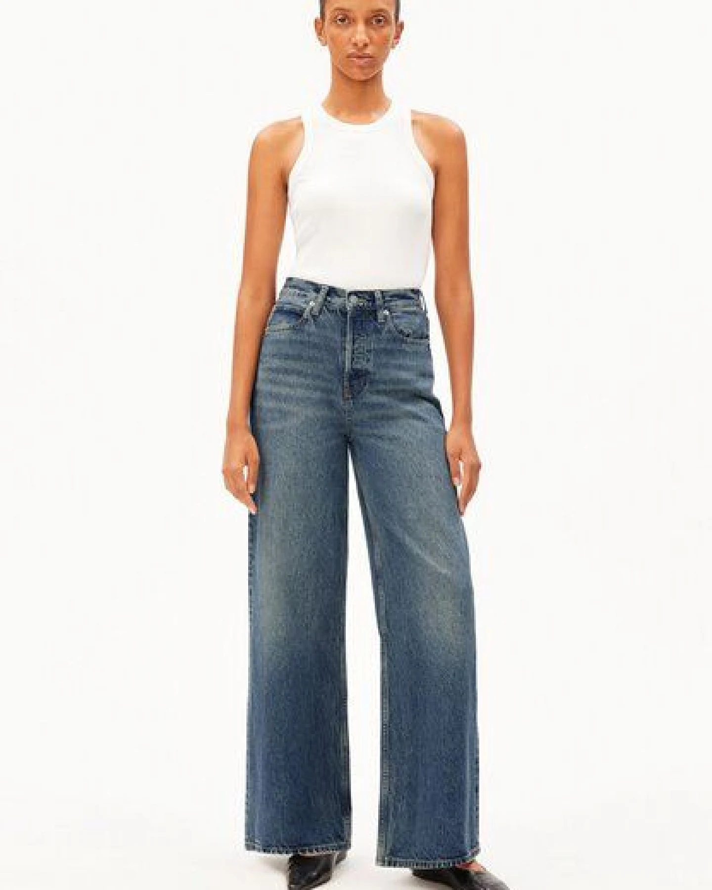 ARMEDANGELS KANITAA Damen Ripp-Top aus Bio-Baumwoll Mix – Ansicht 4