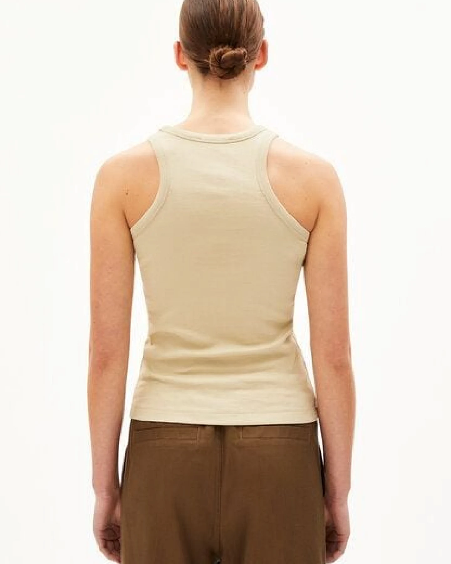 ARMEDANGELS KANITAA Damen Ripp-Top aus Bio-Baumwoll Mix – Ansicht 2