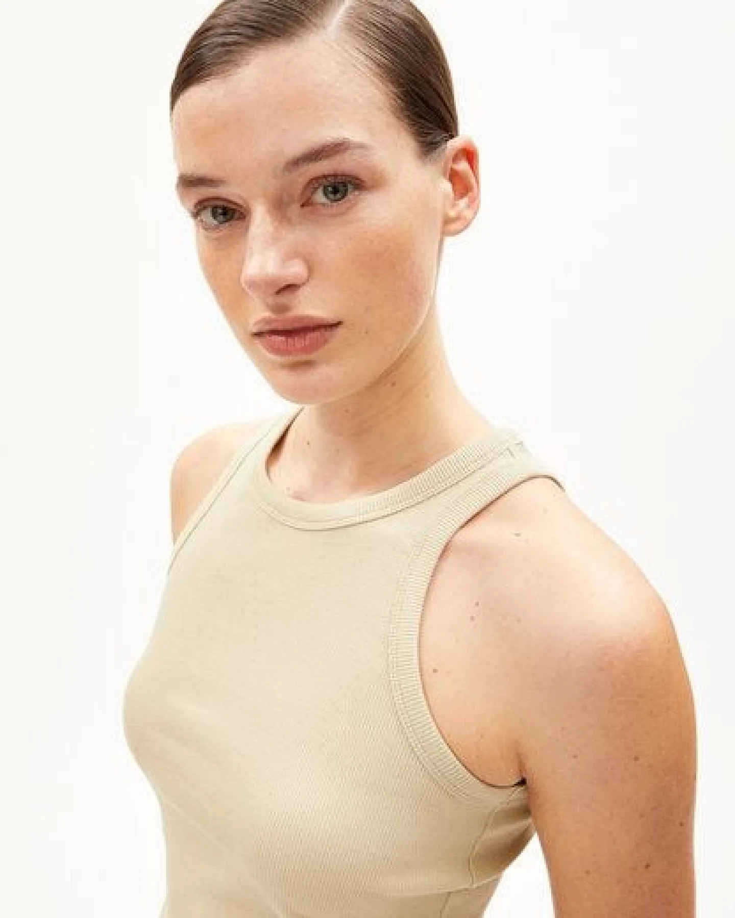 ARMEDANGELS KANITAA Damen Ripp-Top aus Bio-Baumwoll Mix – Ansicht 3
