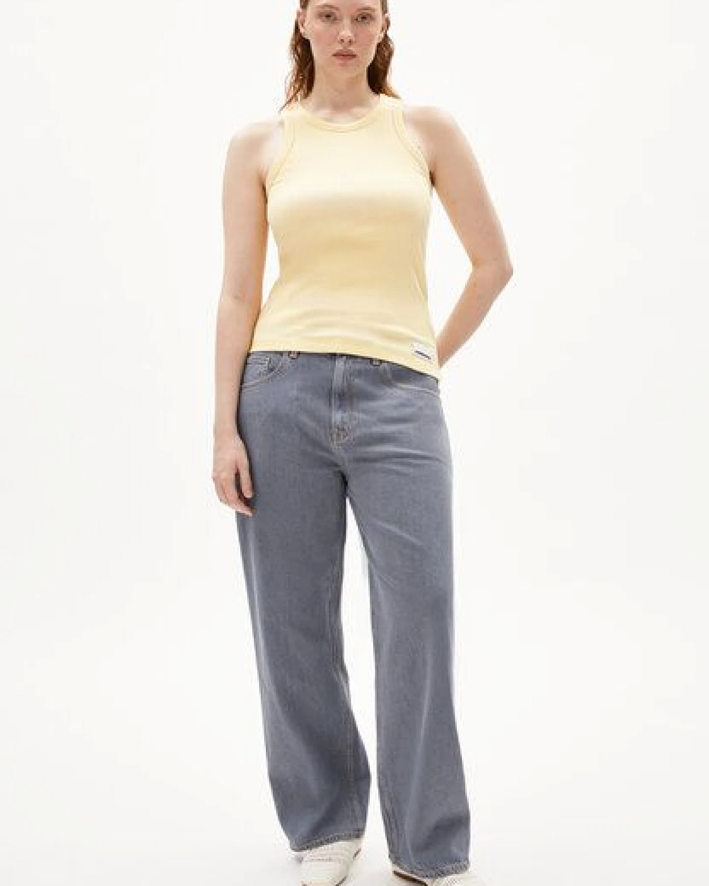ARMEDANGELS KANITAA Damen Ripp-Top aus Bio-Baumwoll Mix – Ansicht 4