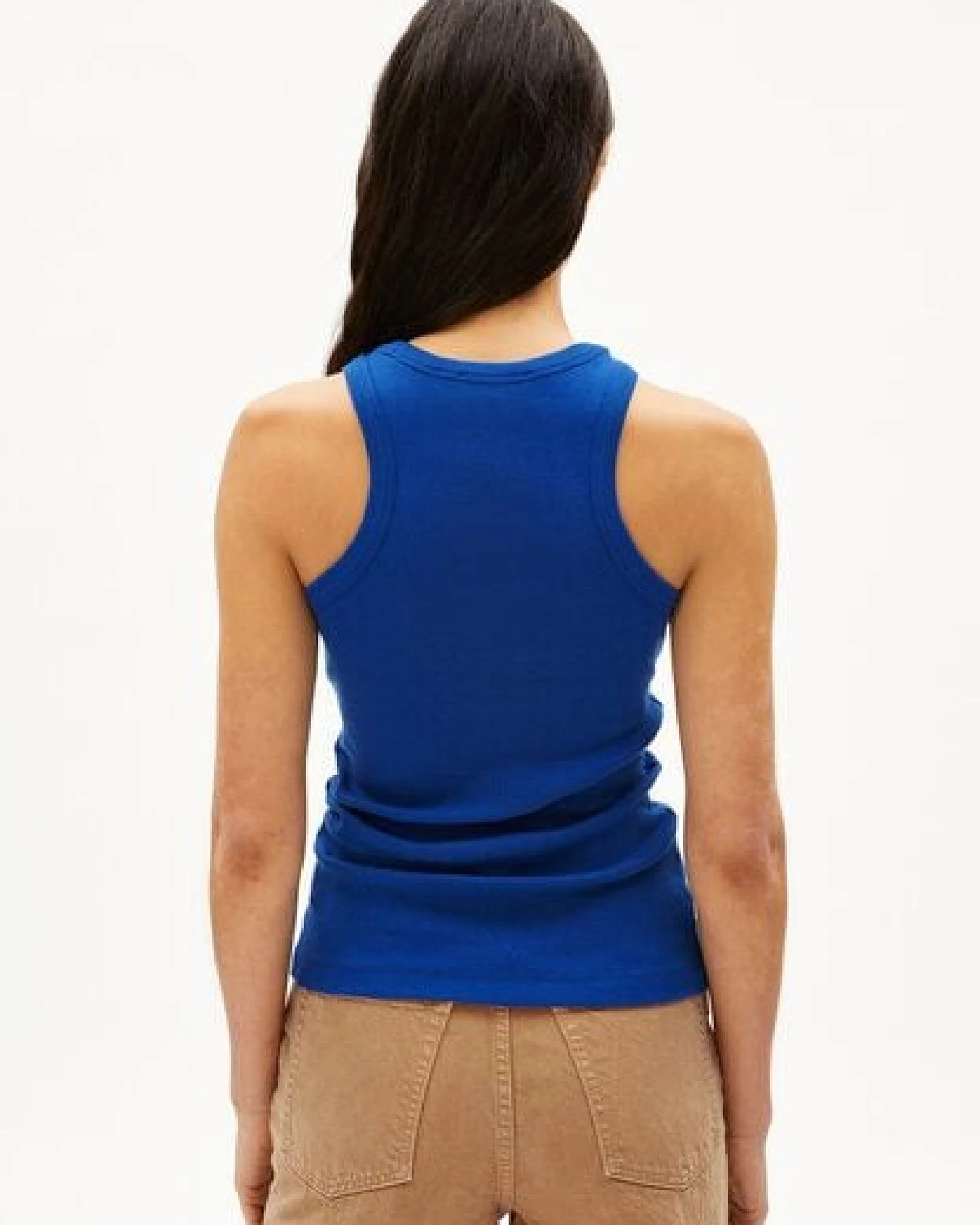 ARMEDANGELS KANITAA Damen Ripp-Top aus Bio-Baumwoll Mix – Ansicht 2