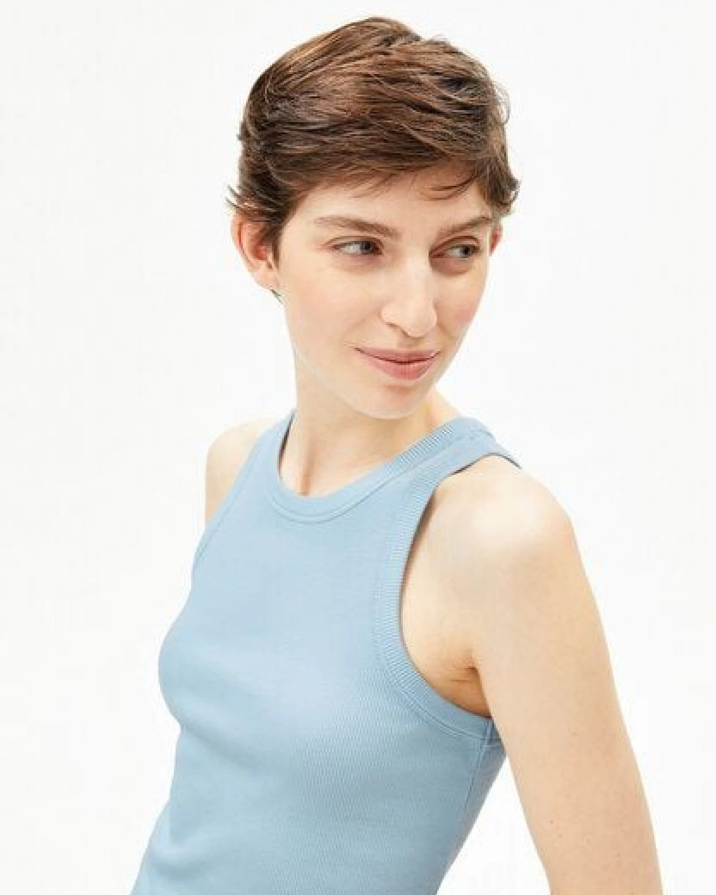 ARMEDANGELS KANITAA Damen Ripp-Top aus Bio-Baumwoll Mix – Ansicht 3