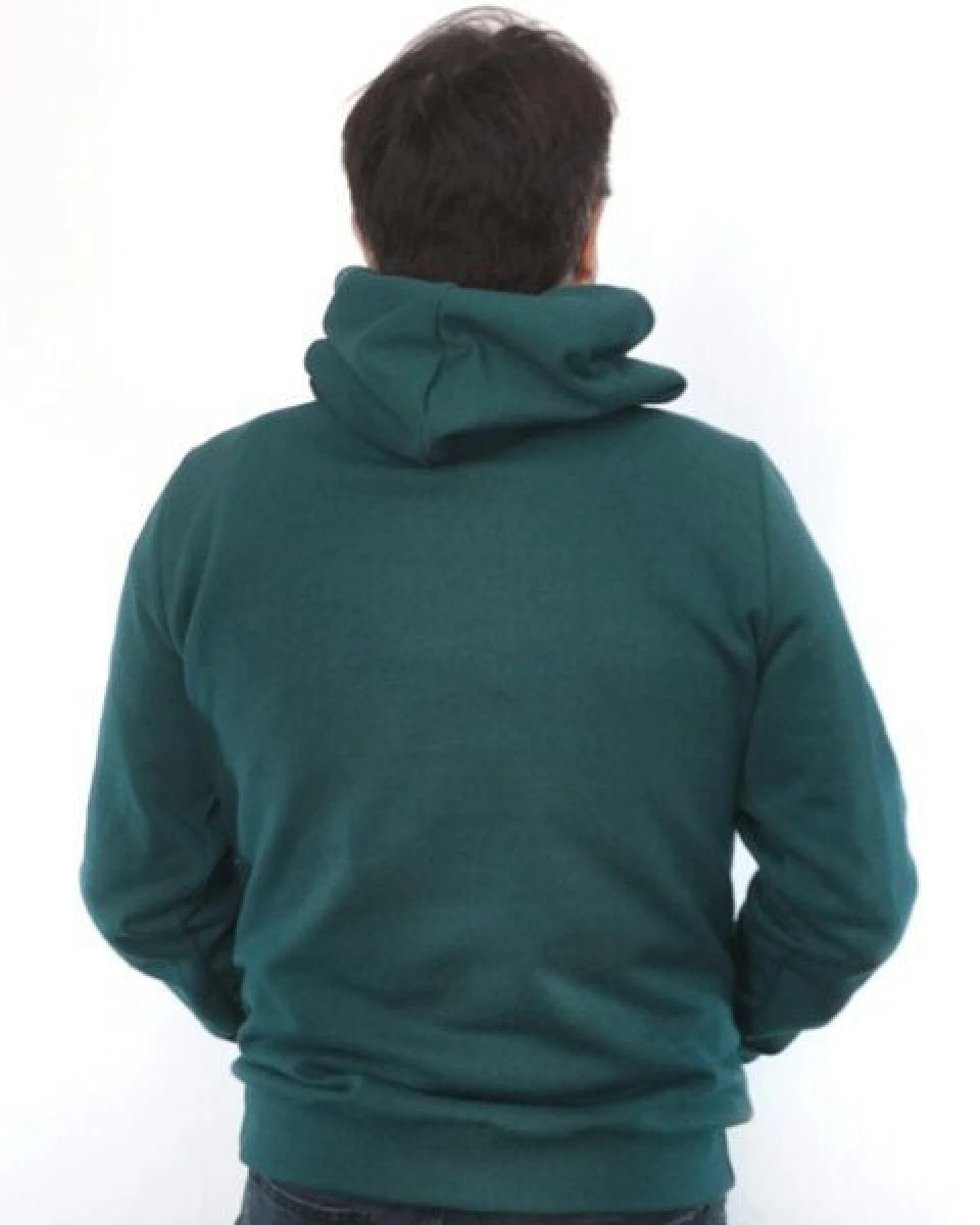 WASNI Hoodie mit Schalkragen, made in Esslingen aus 100% Biobaumwolle – Ansicht 4