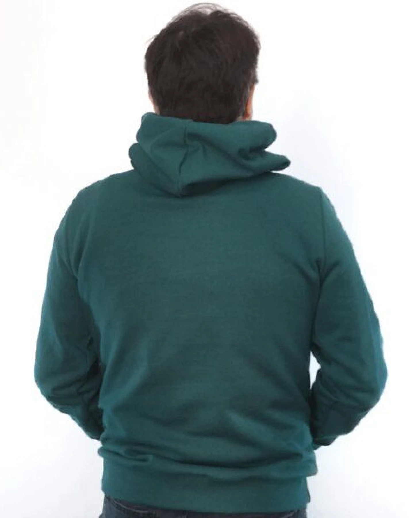 WASNI Hoodie mit Schalkragen, made in Esslingen aus 100% Biobaumwolle – Ansicht 4