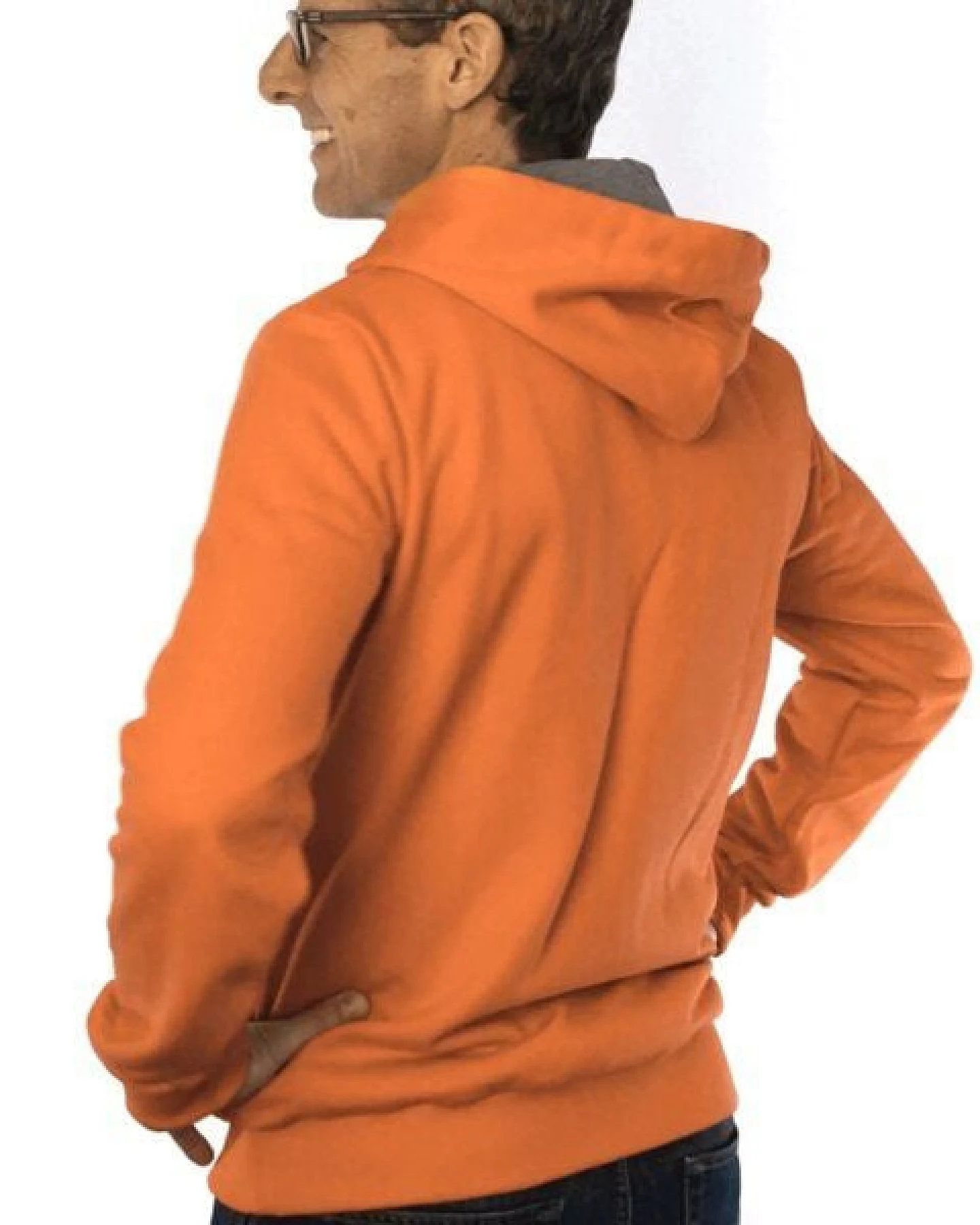 WASNI Kapuzenjacke, made in Esslingen aus 100% Biobaumwolle – Ansicht 4