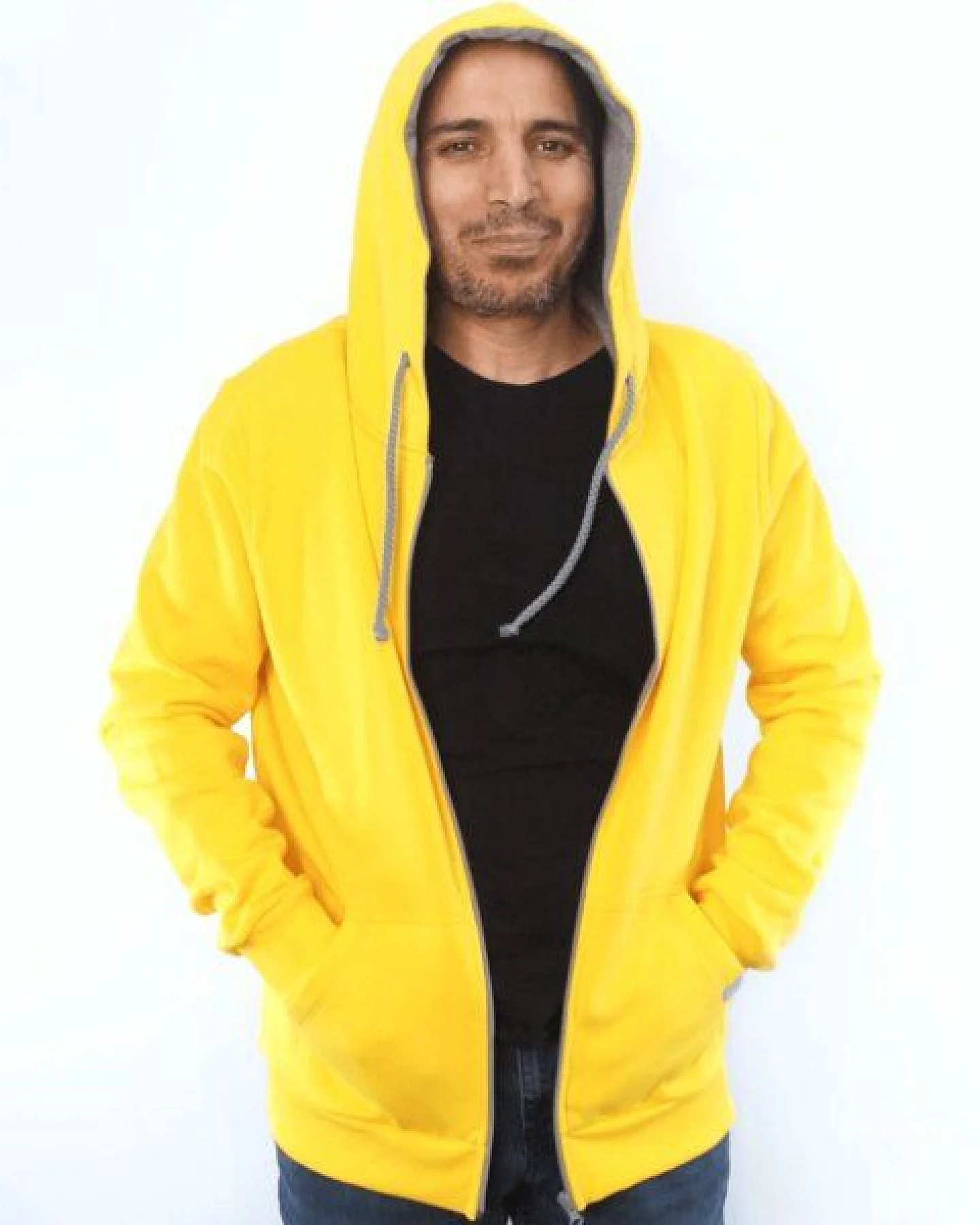 WASNI Kapuzenjacke, made in Esslingen aus 100% Biobaumwolle – Ansicht 3