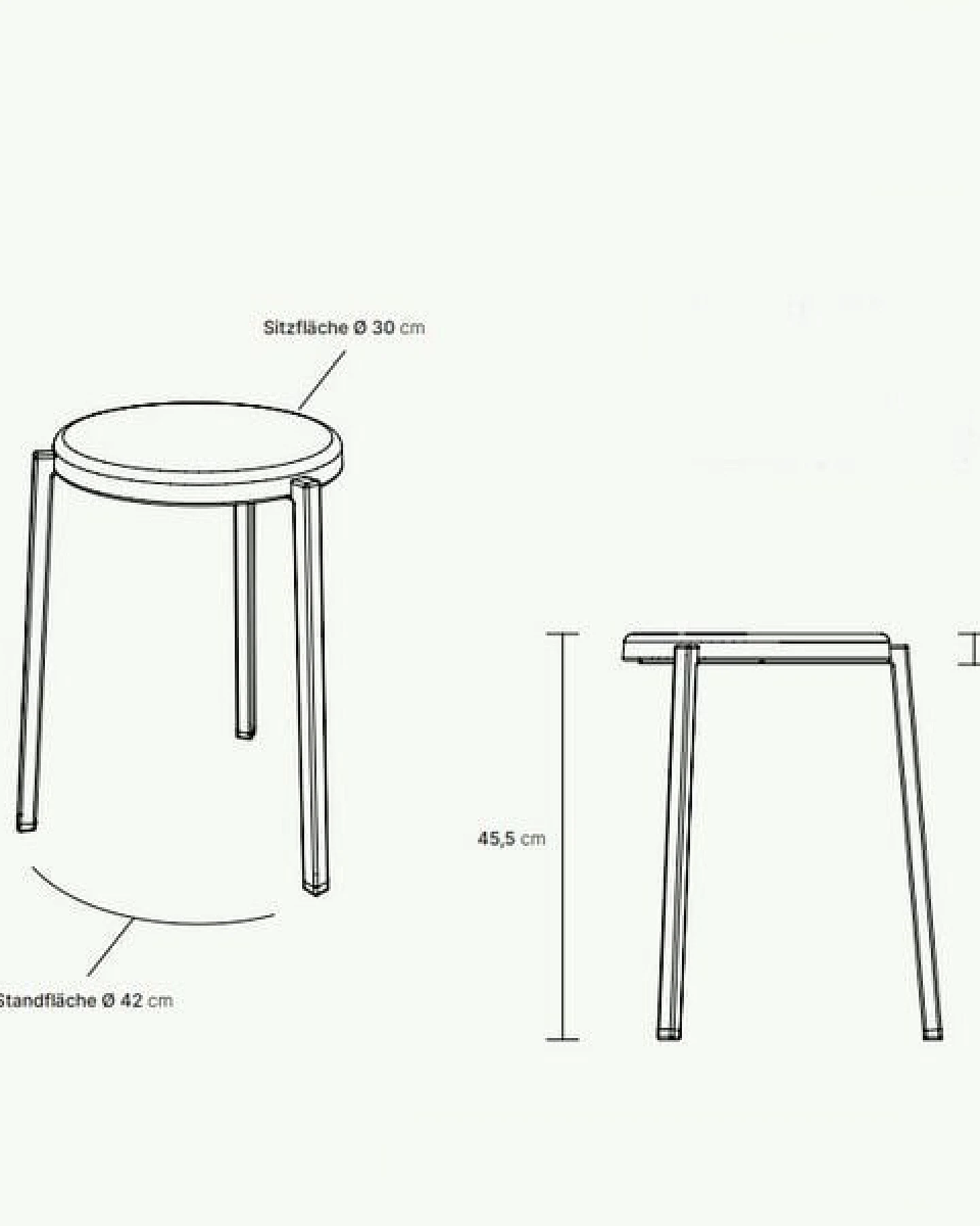 Bally und Bally Peace Hocker / Beistelltisch – Ansicht 4