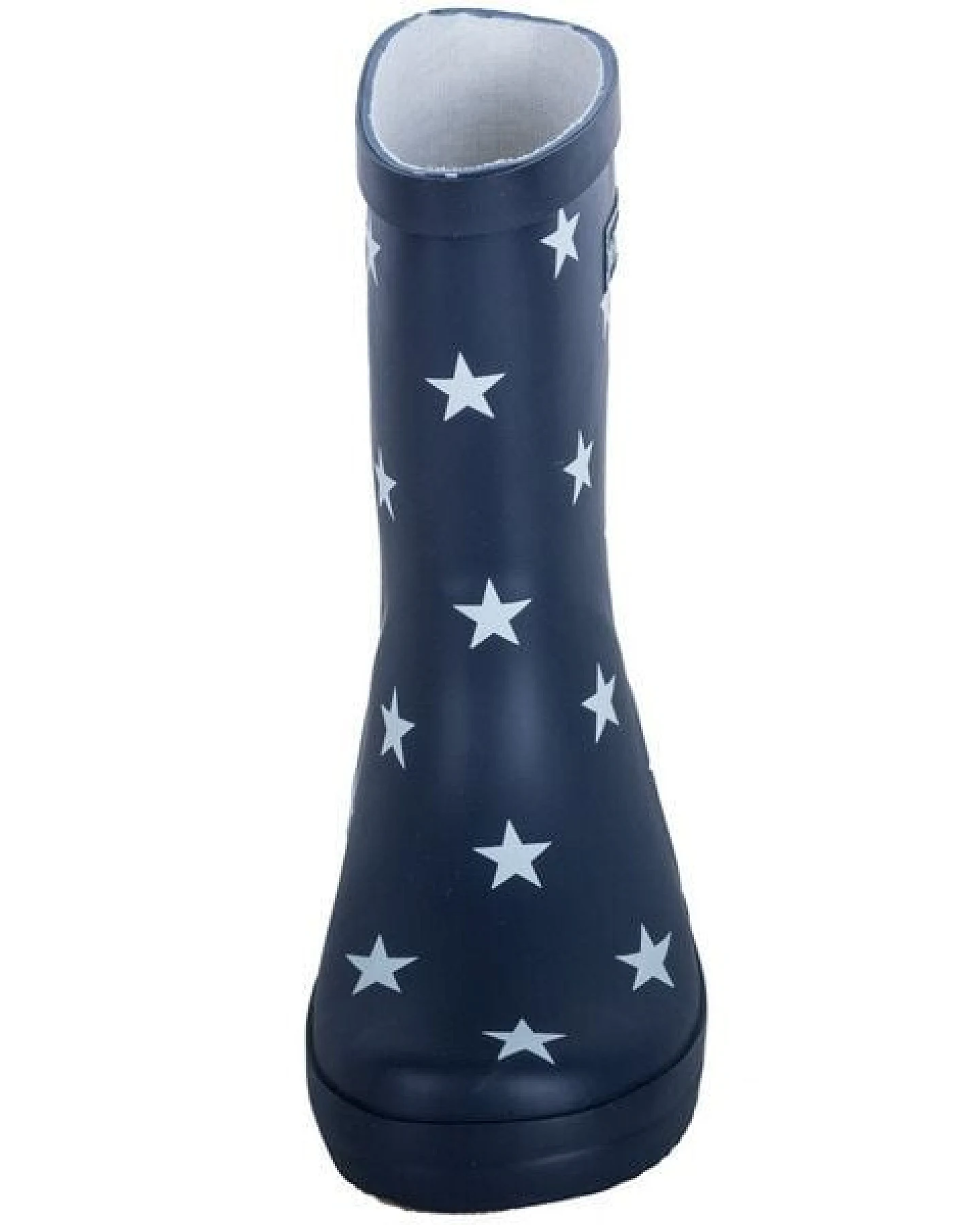 BMS Gummistiefel aus Naturkautschuk, marine mit Sternen – Ansicht 2