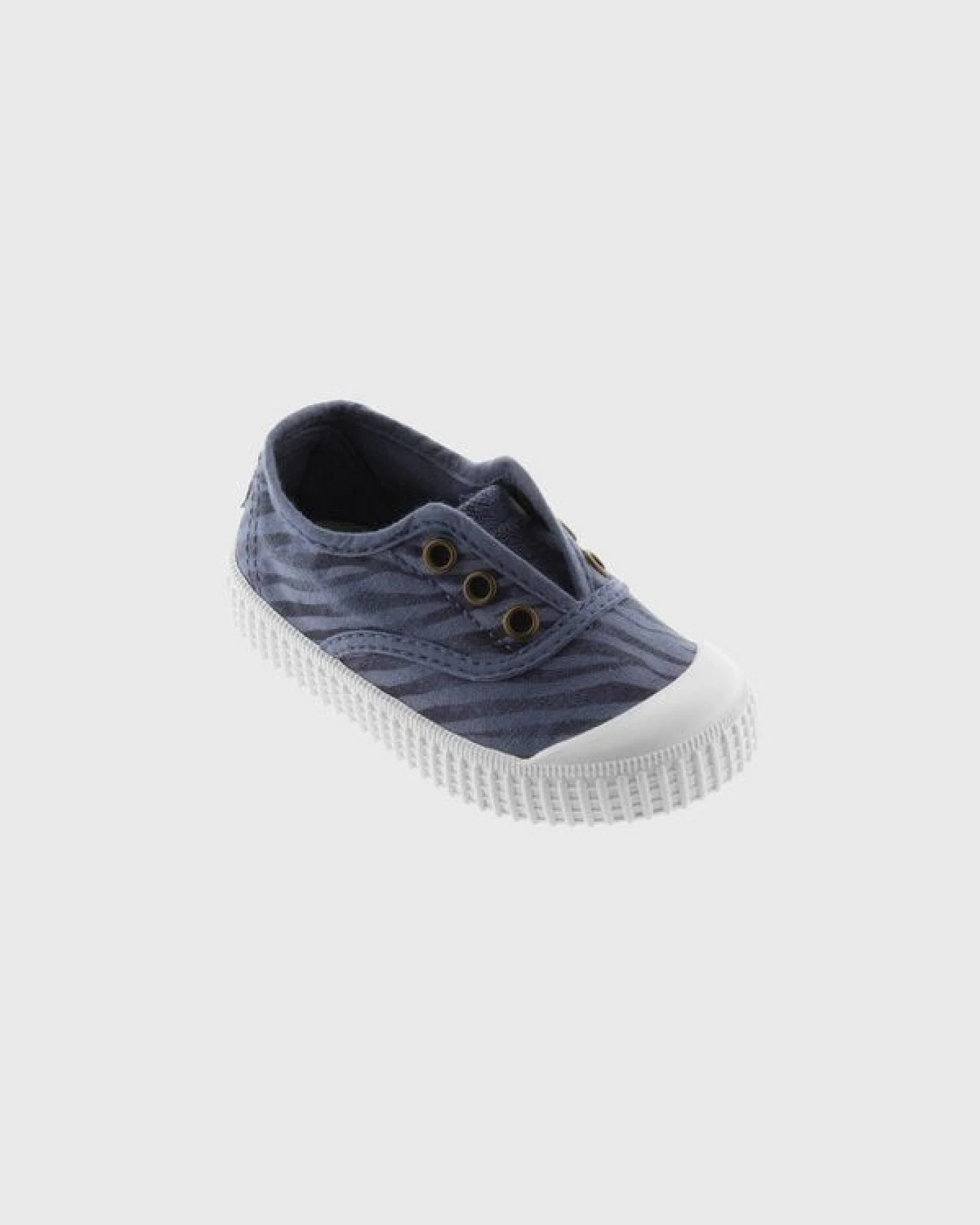 Victoria vegane Kinder-Schlüpfsneaker – Tintada Zebra – Ansicht 4