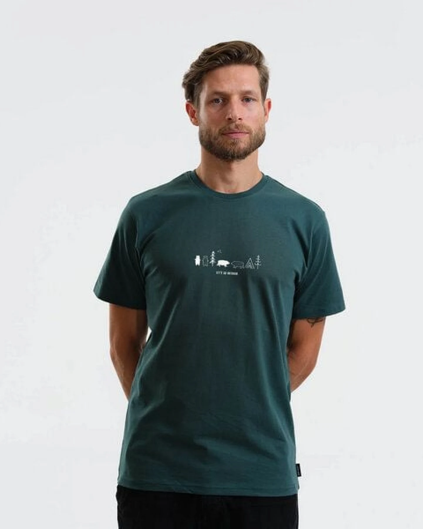 GARY MASH T-Shirt Let's go outdoor aus Bio-Baumwolle – Ansicht 4