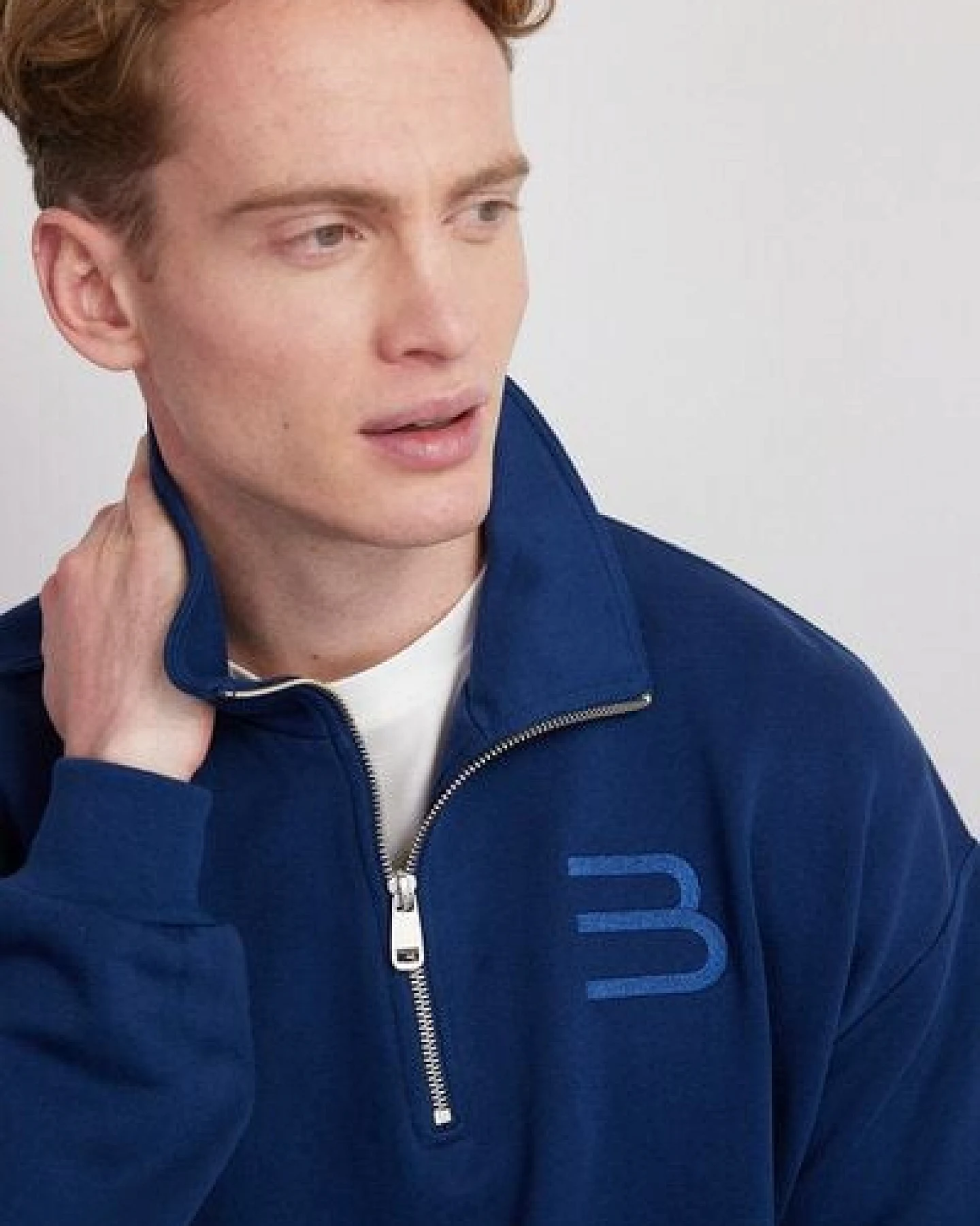 BEARTH Half Zip Men Bio-Baumwolle – Ansicht 4