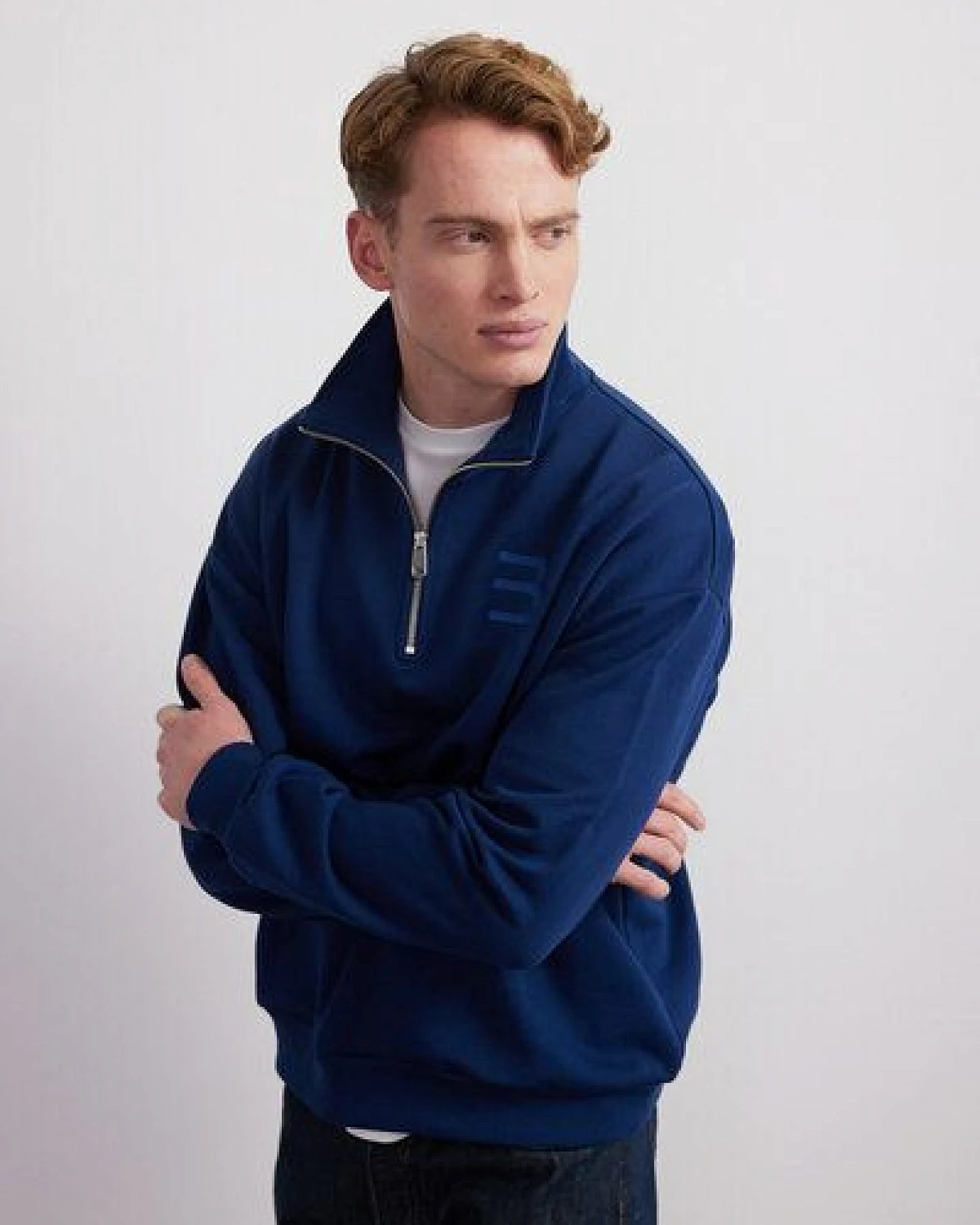 BEARTH Half Zip Men Bio-Baumwolle – Ansicht 2
