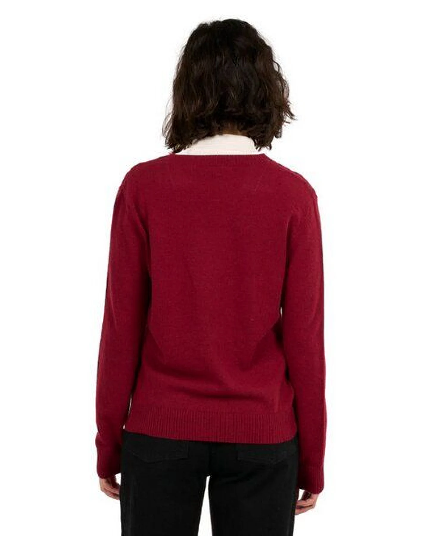 KnowledgeCotton Apparel Damen Strick-Cardigan reine Bio-Wolle – Ansicht 2