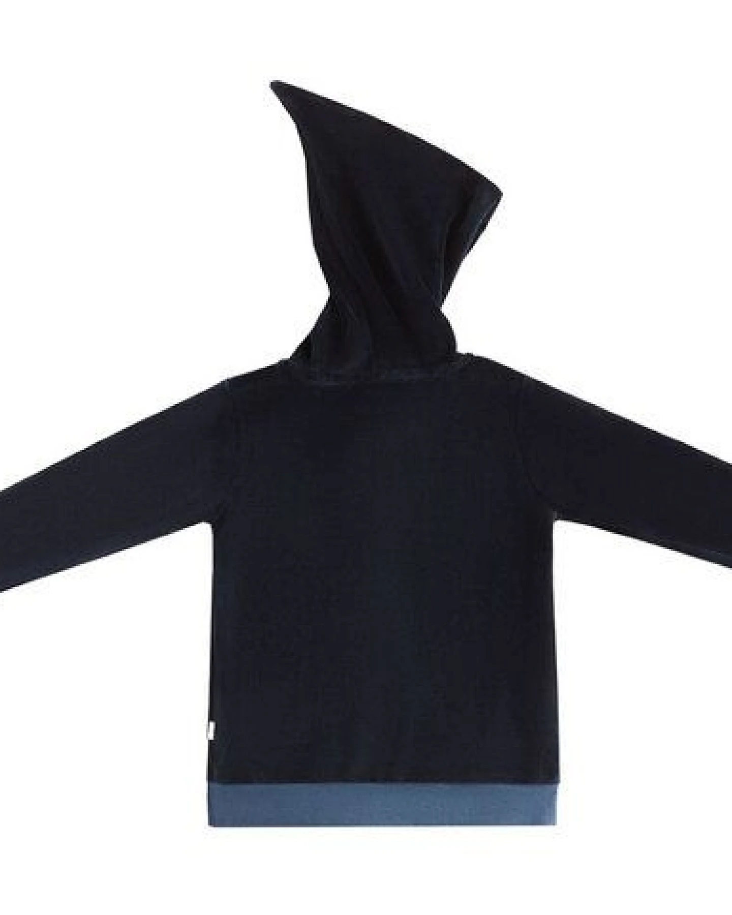 Leela Cotton Baby und Kinder Nicky-Kapuzenjacke reine Bio-Baumwolle – Ansicht 2