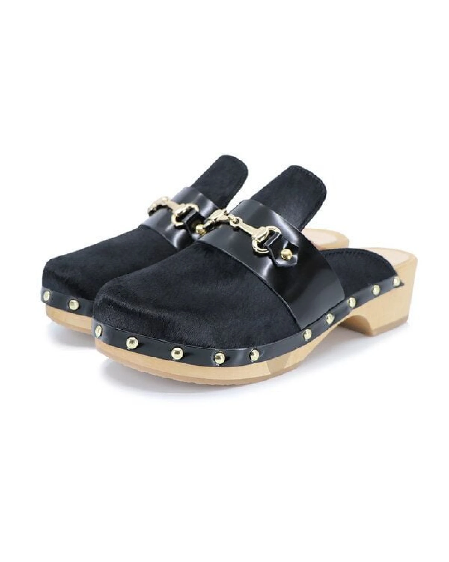 CAVALLINO - flexible Sohle mit Ziertrense - Premium Holz Clogs von me&myClogs - low heel – Ansicht 3