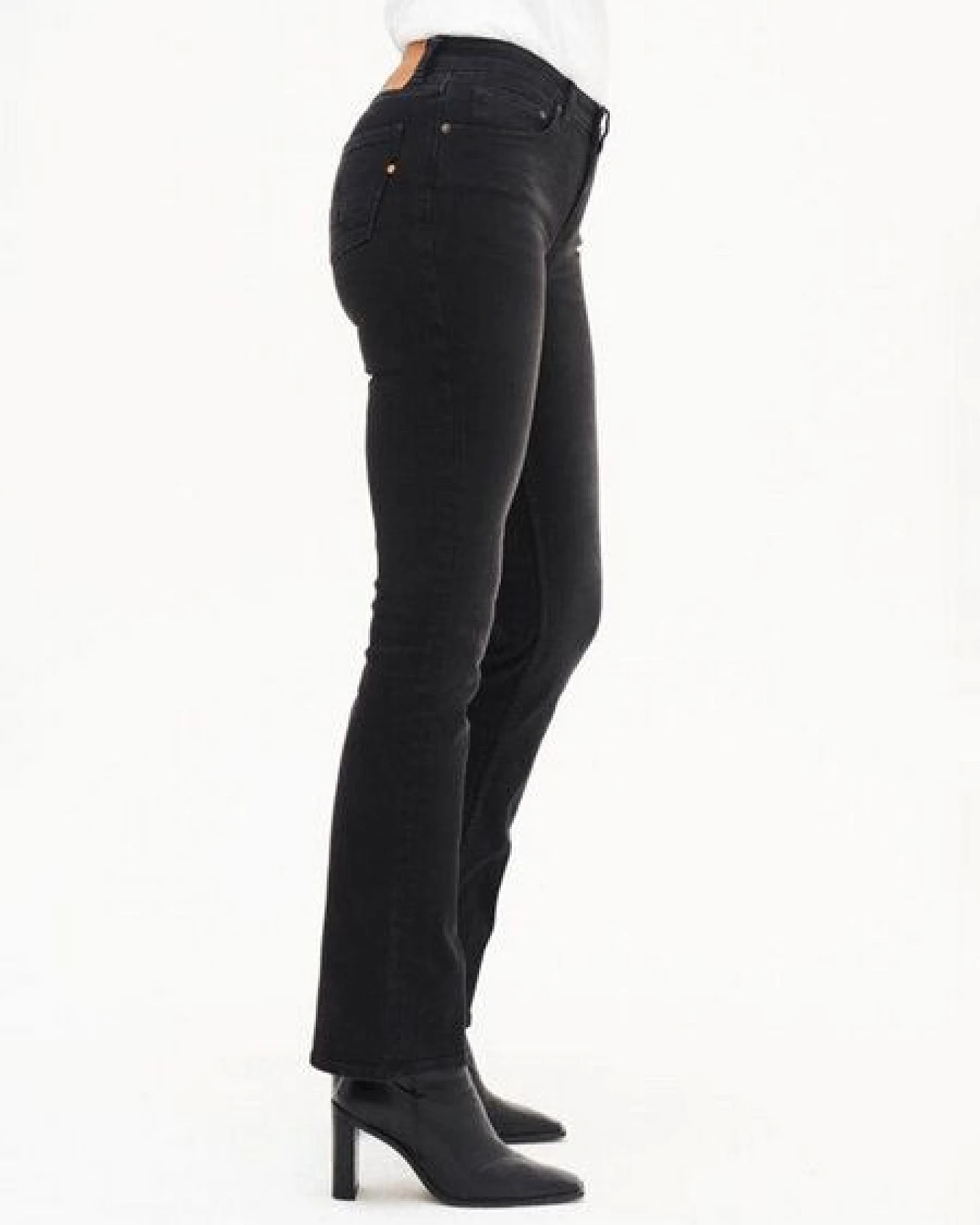 Kuyichi Damen Bootcut Jeans Amy Bio-Baumwolle/recycelte Baumwolle – Ansicht 4