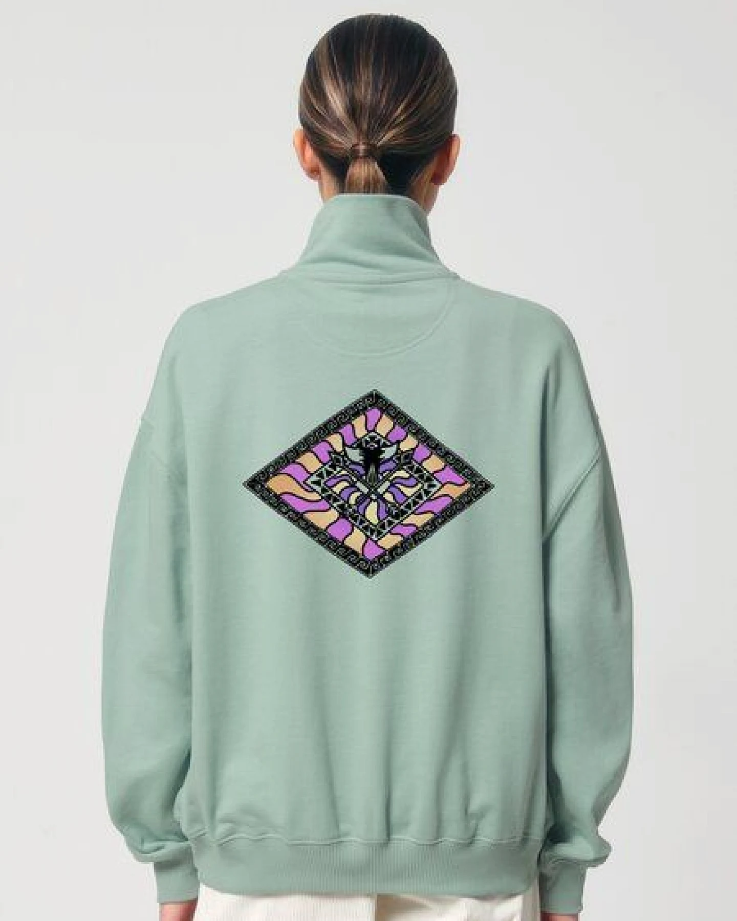 Zeachild Retro Sweater Unisex – Ansicht 2