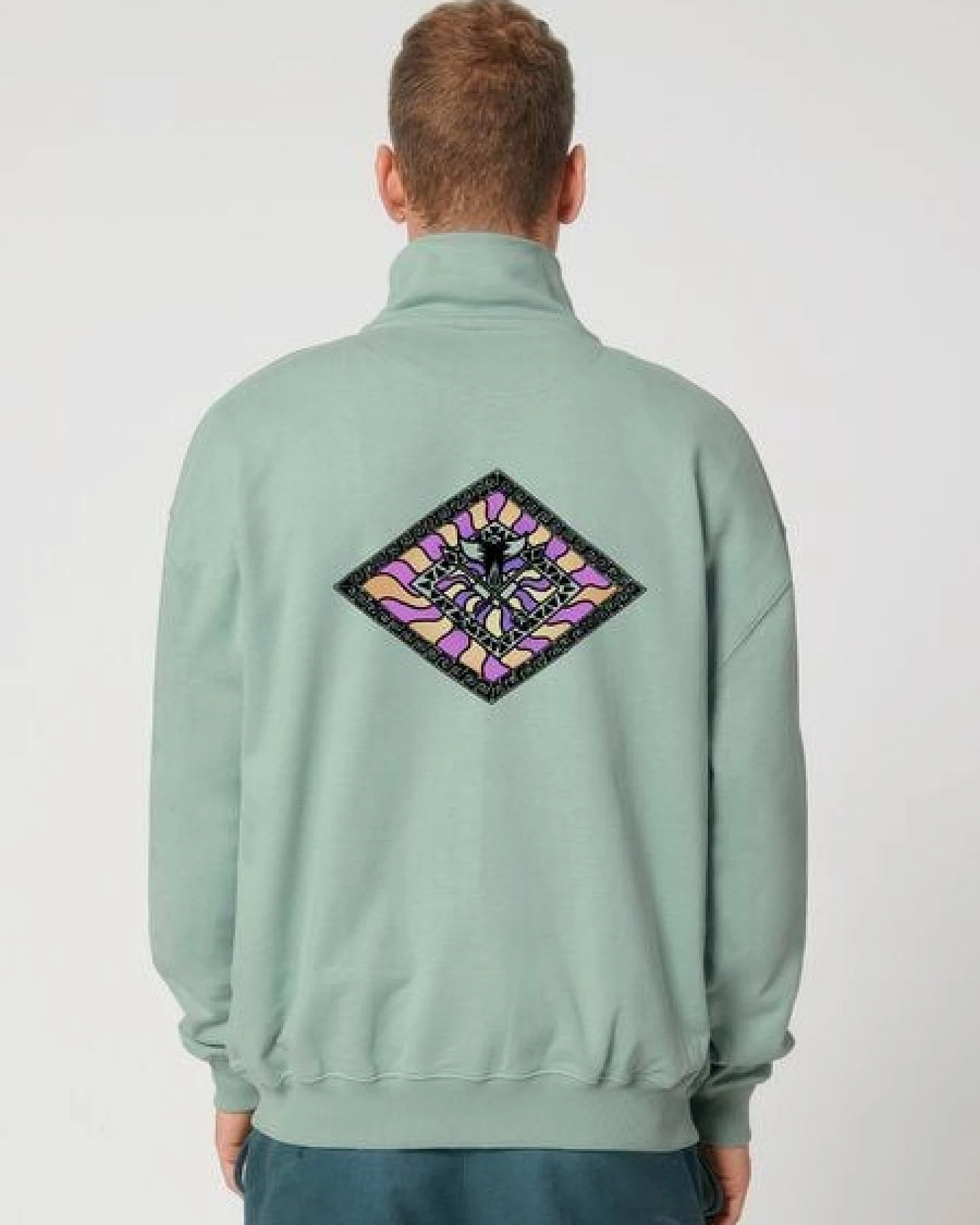 Zeachild Retro Sweater Unisex – Ansicht 4
