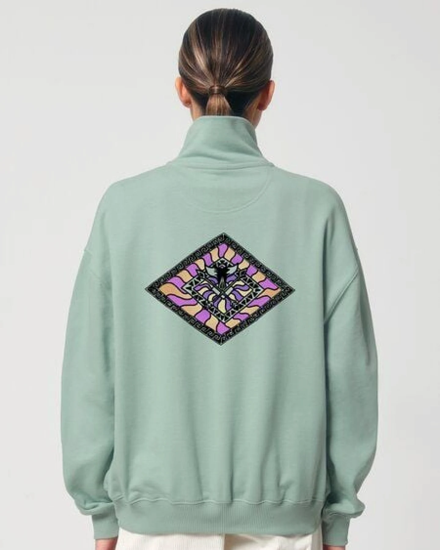 Zeachild Retro Sweater Unisex – Ansicht 4