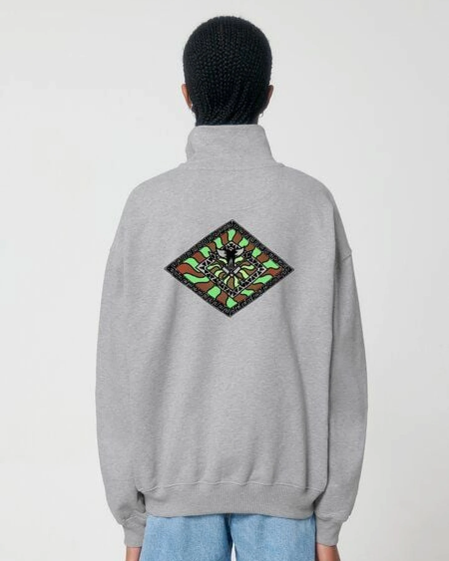 Zeachild Retro Sweater Unisex – Ansicht 4