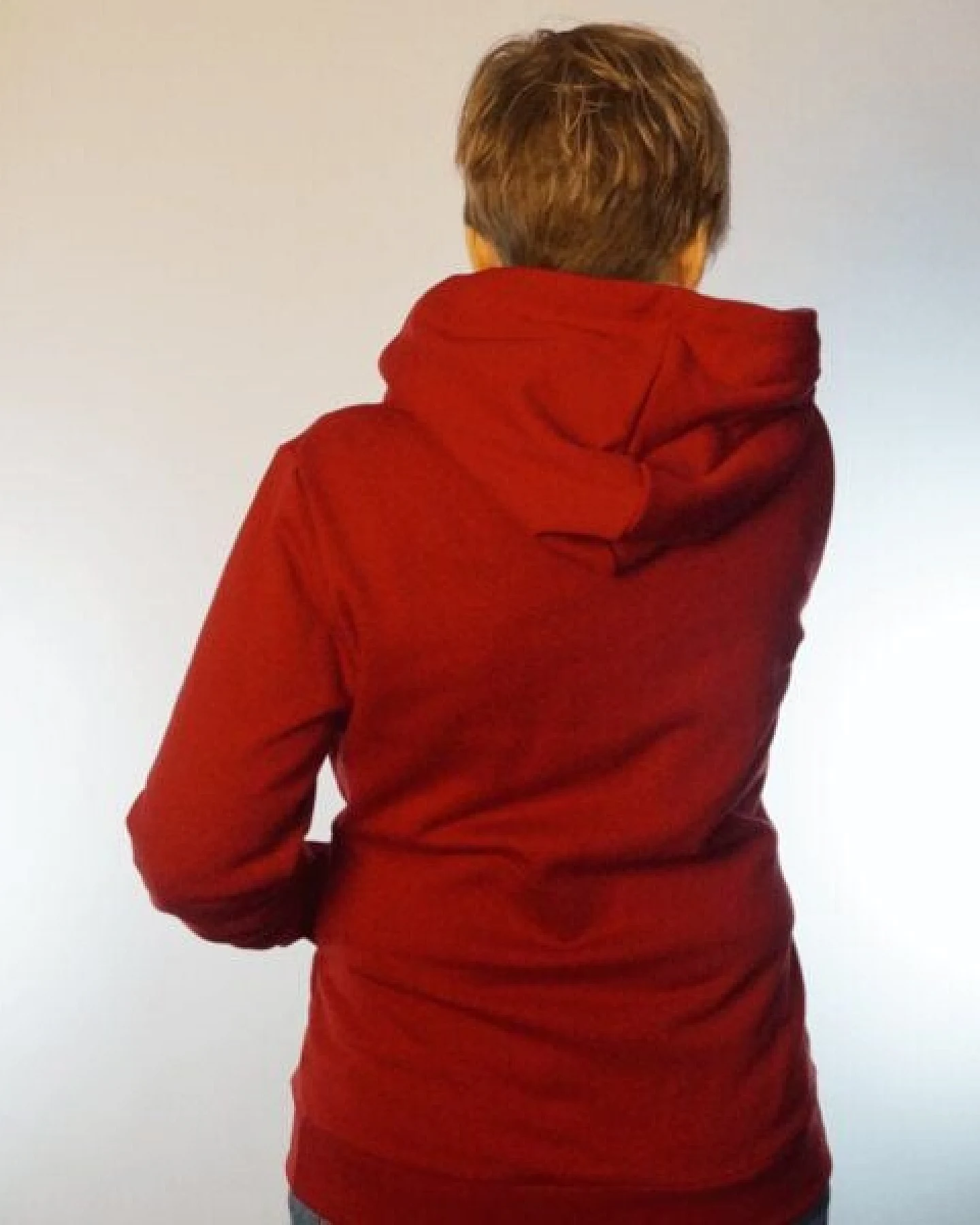 WASNI Frauen-Kapuzenjacke, made in Esslingen aus 100% Biobaumwolle – Ansicht 4