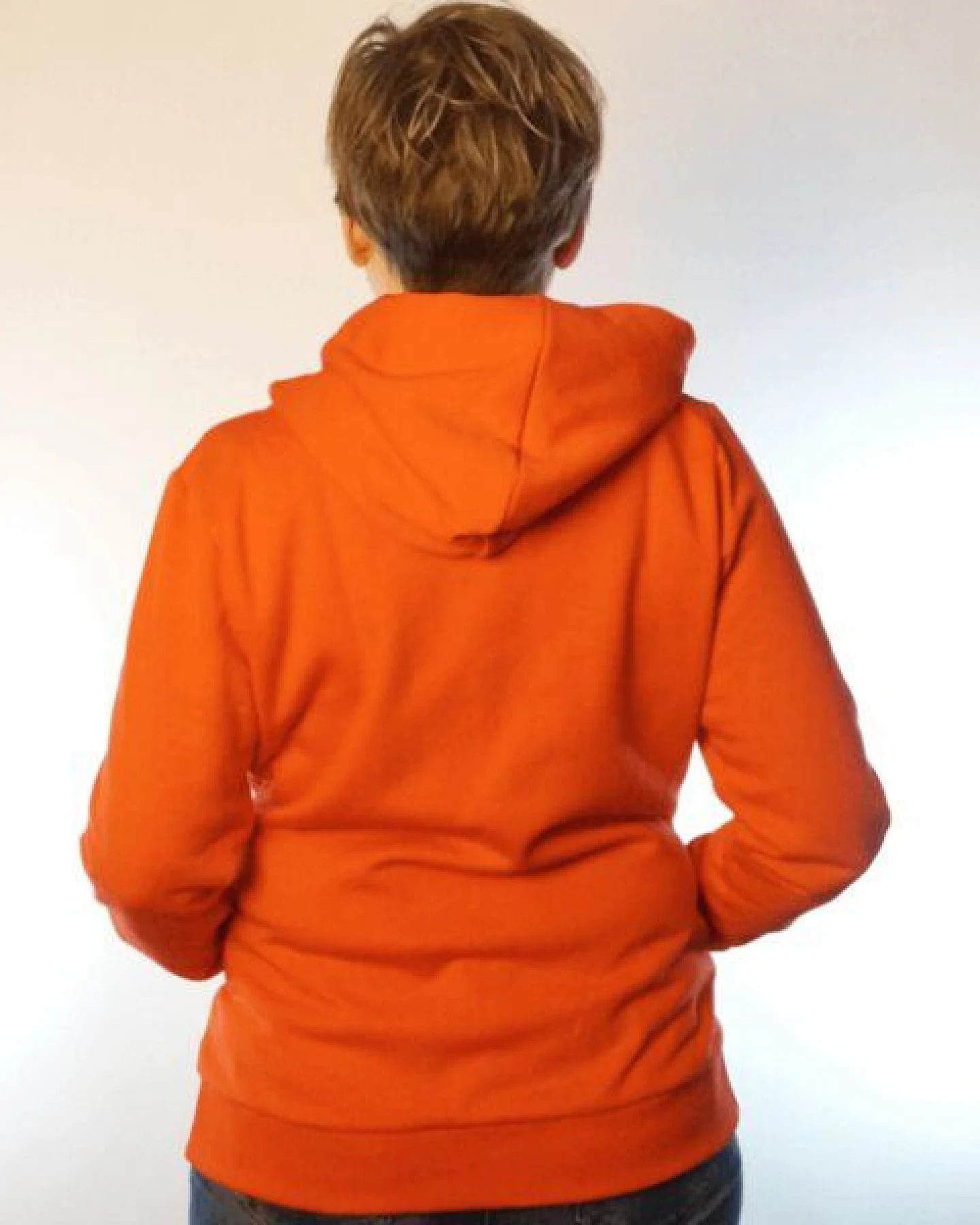 WASNI Frauen-Kapuzenjacke, made in Esslingen aus 100% Biobaumwolle – Ansicht 4