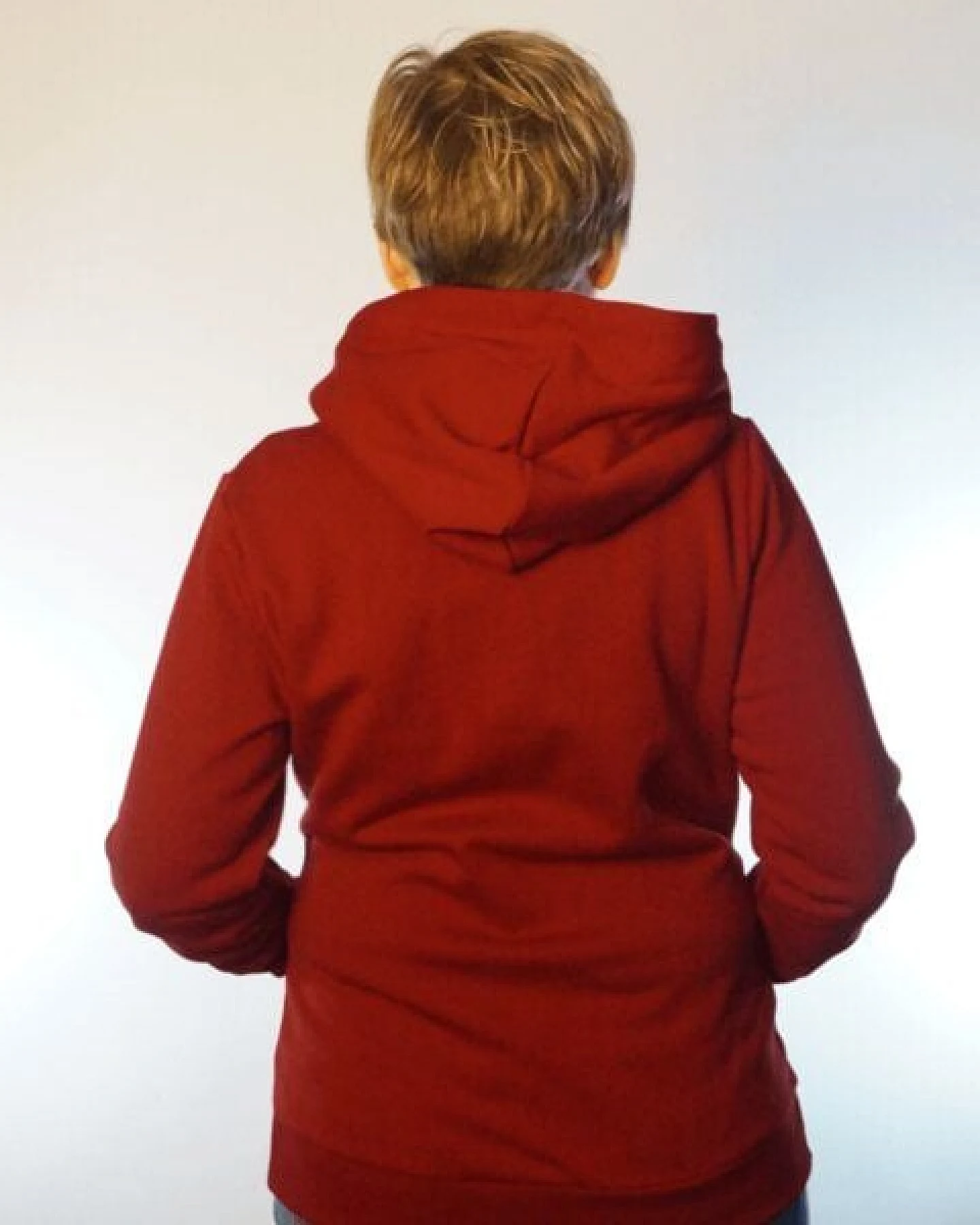 WASNI Frauen-Kapuzenjacke, made in Esslingen aus 100% Biobaumwolle – Ansicht 4