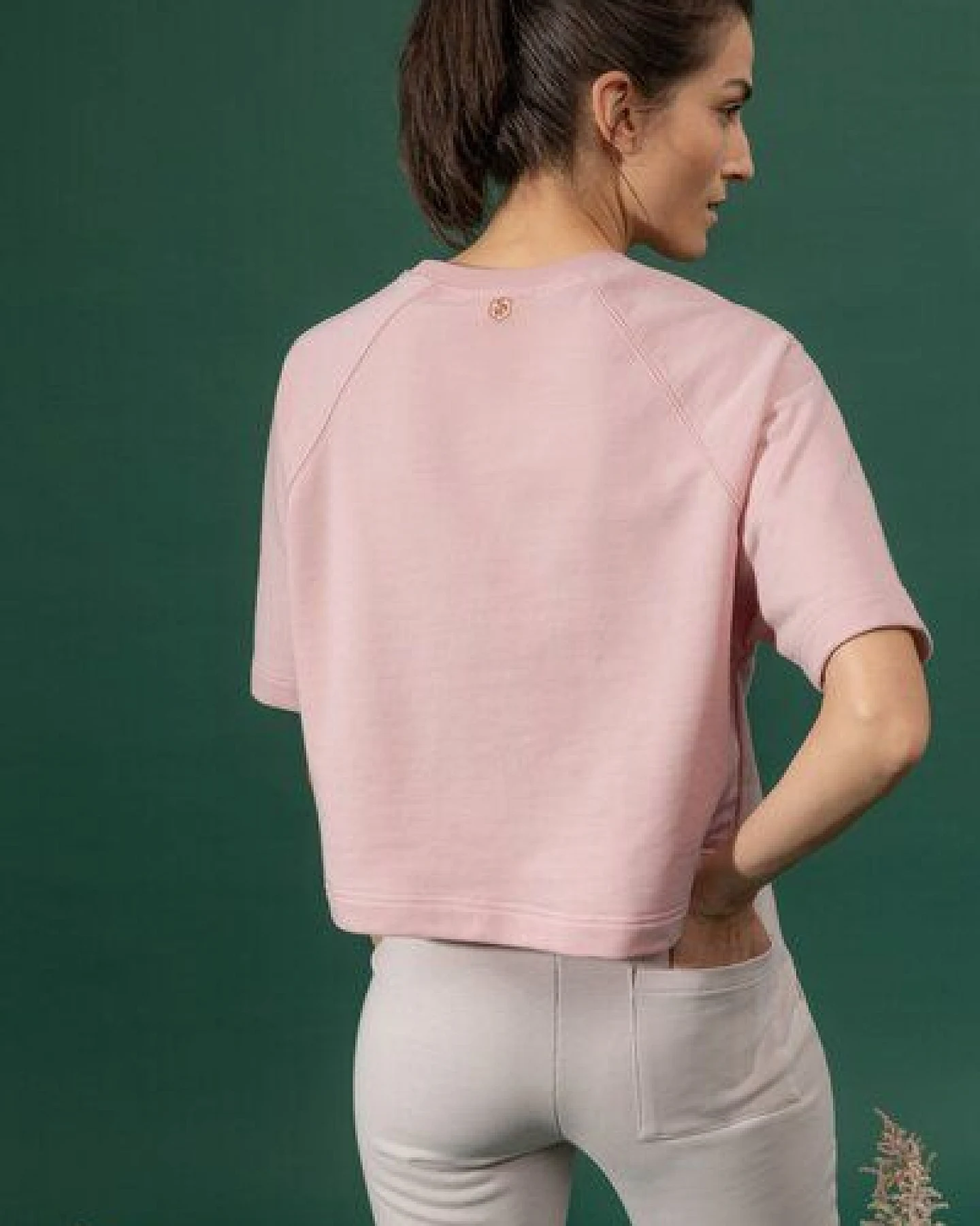 Soulwear Yoga / Sport Sweat T-Shirt Cozy – Ansicht 2