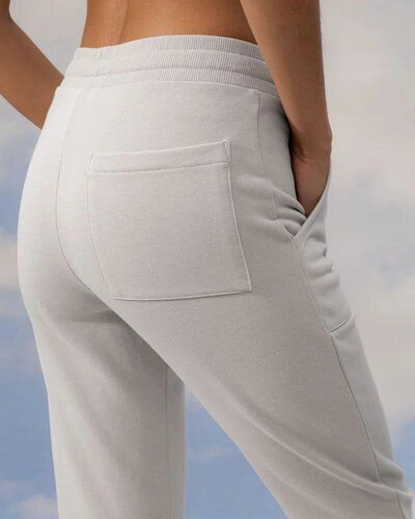 Soulwear Damen Sweat Pants Cozy knöchellang – Ansicht 3