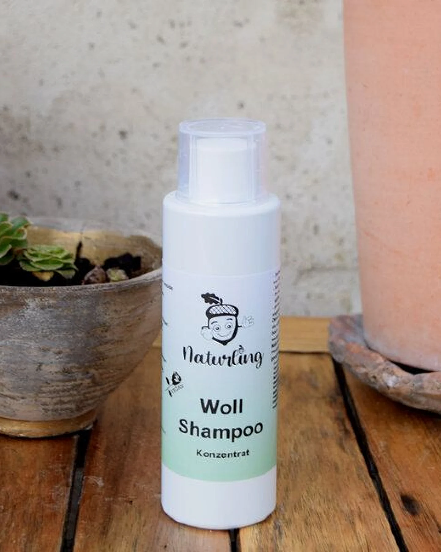 naturling Woll Shampoo 200ml - flüssiges Waschmittel Konzentrat – Ansicht 2